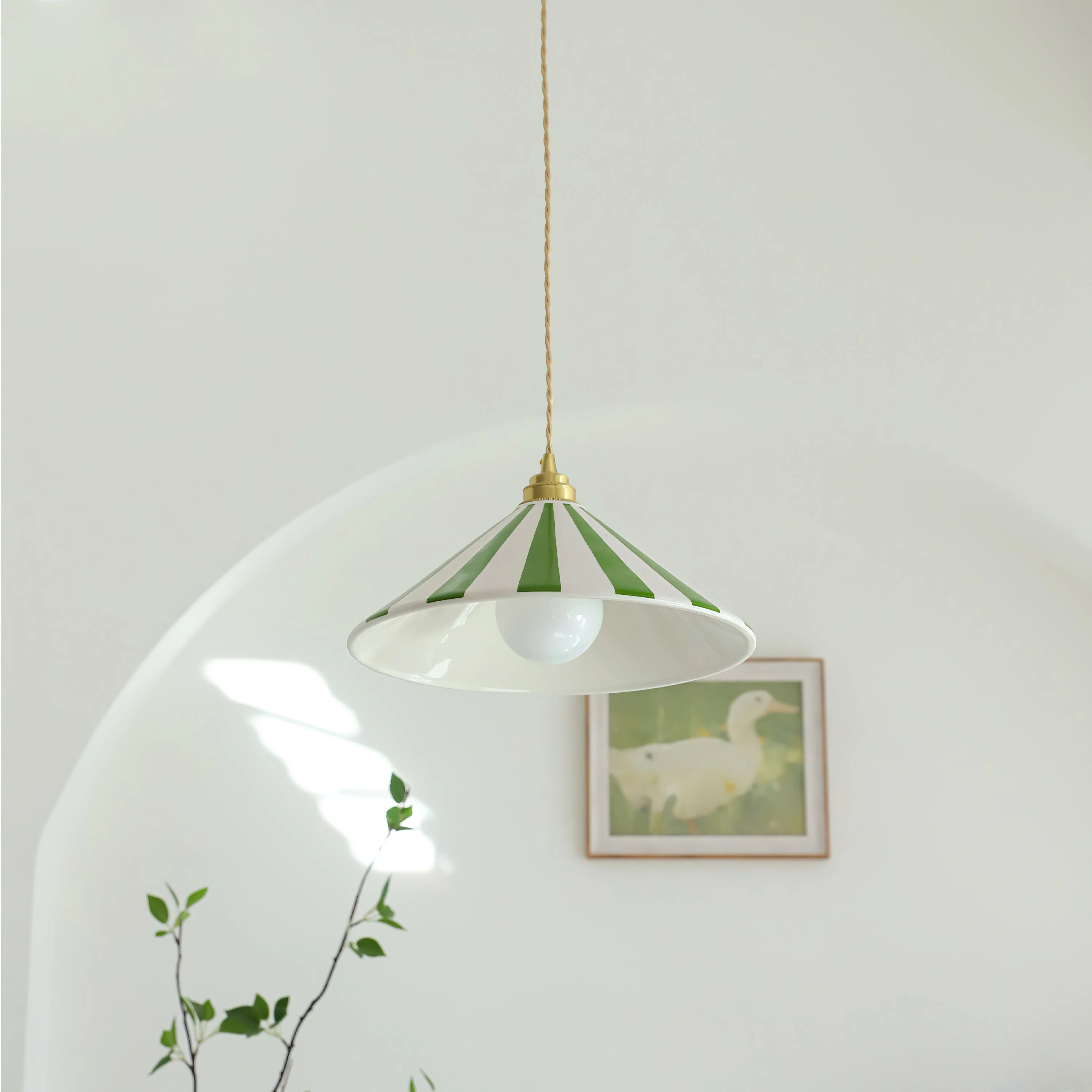 Bobine Modern Brass Pendant Light - Image 19