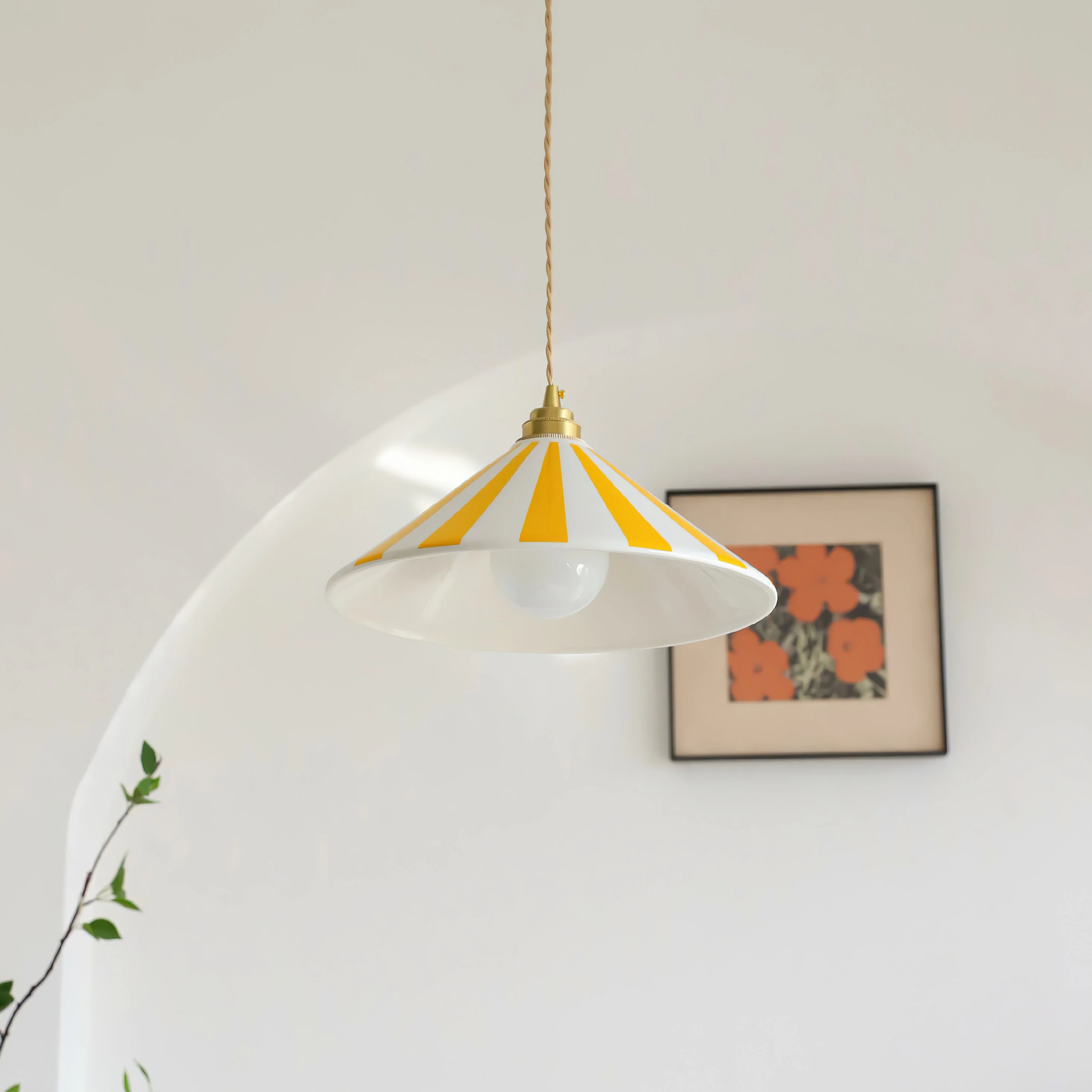 Bobine Modern Brass Pendant Light - Image 21
