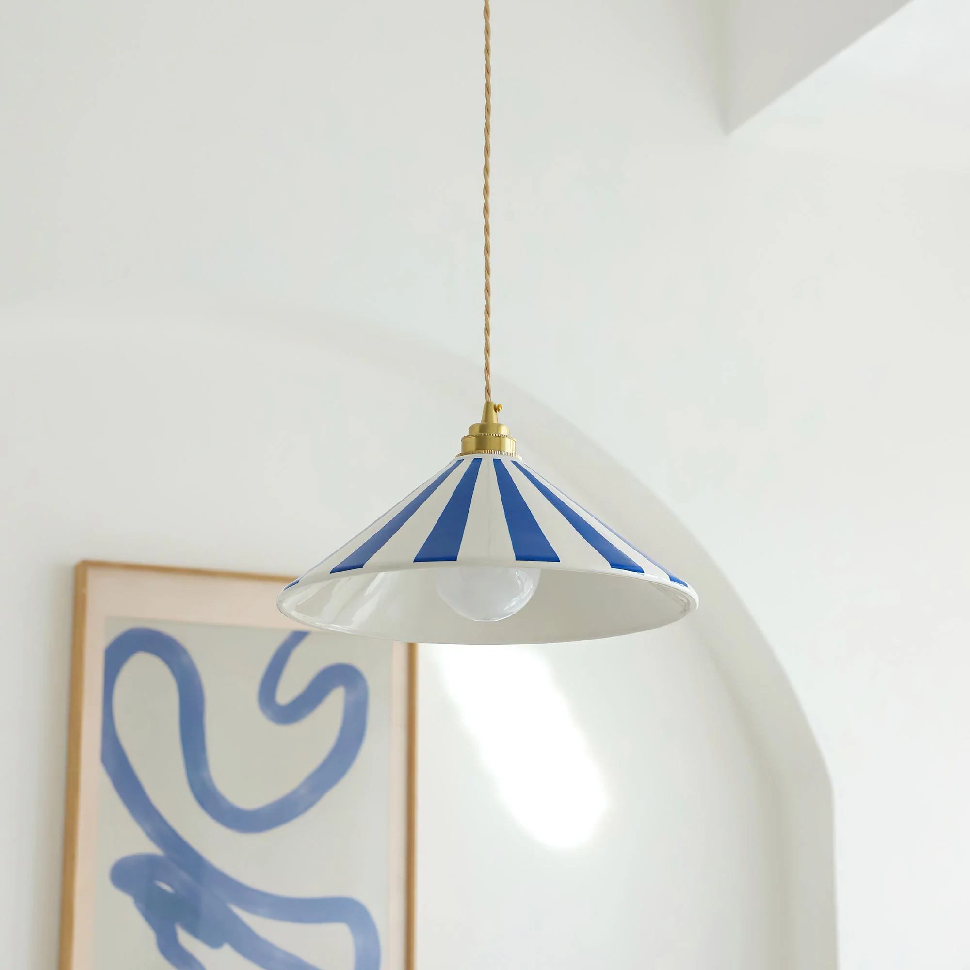 Bobine Modern Brass Pendant Light - Image 23
