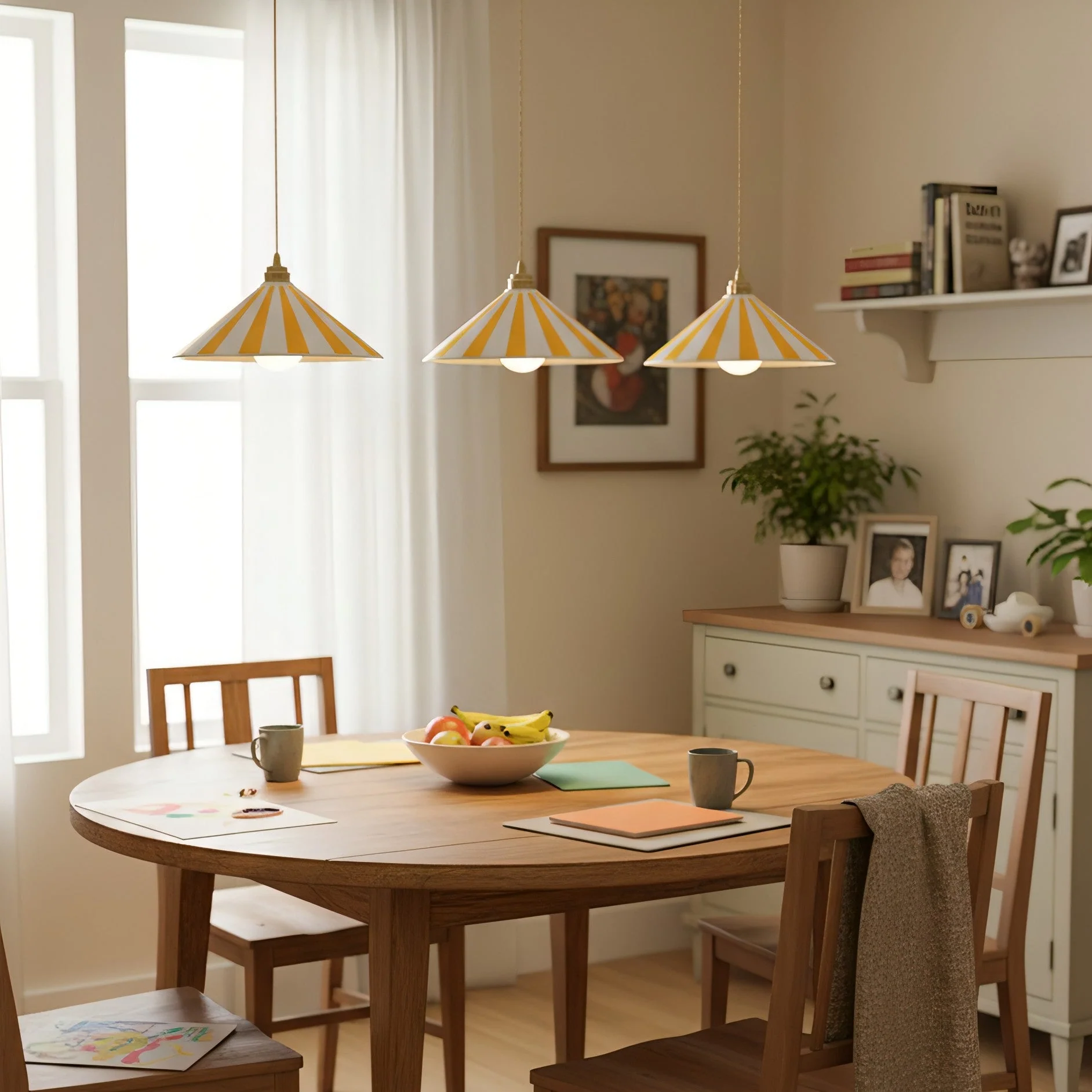Bobine Modern Brass Pendant Light - Image 7
