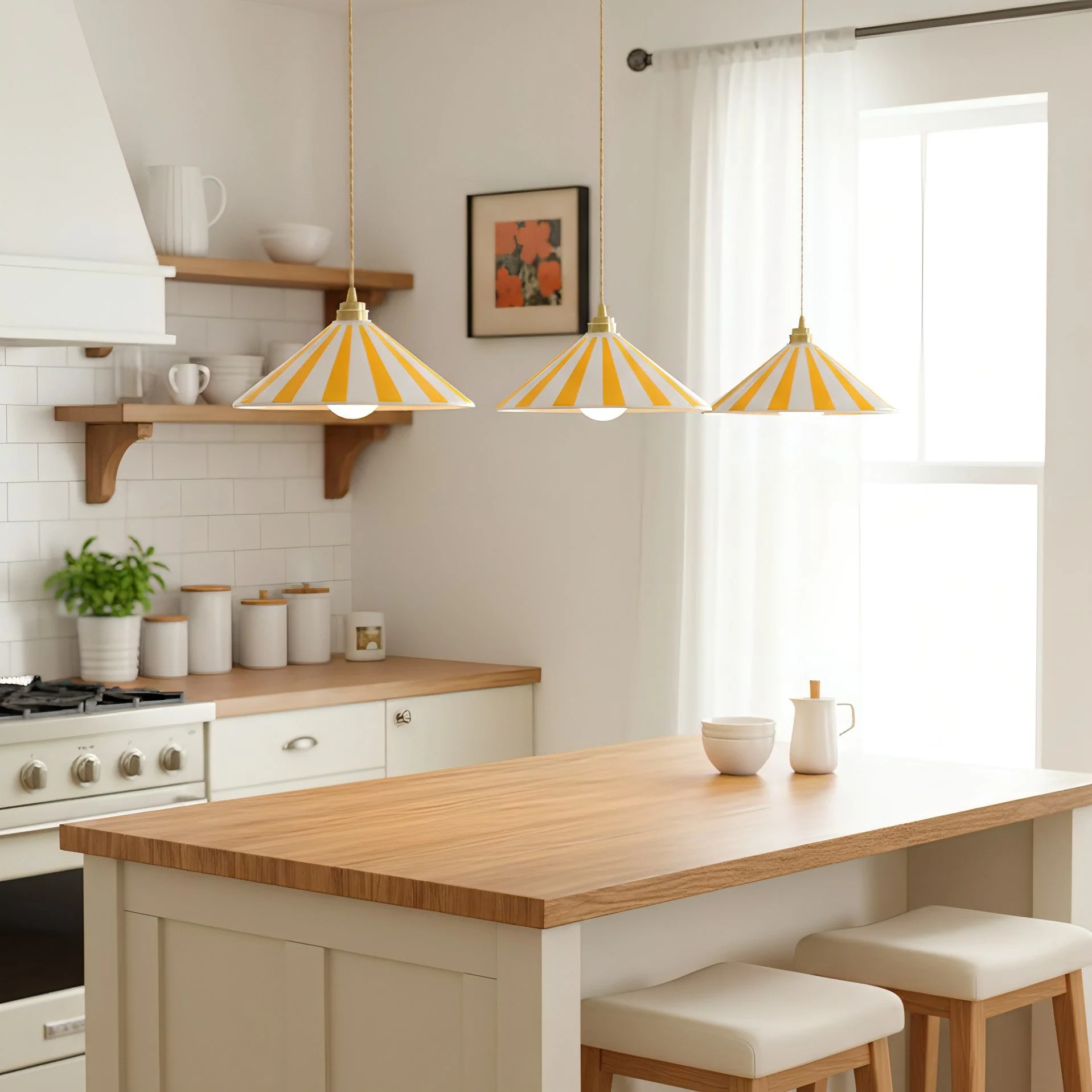 Bobine Modern Brass Pendant Light - Image 8