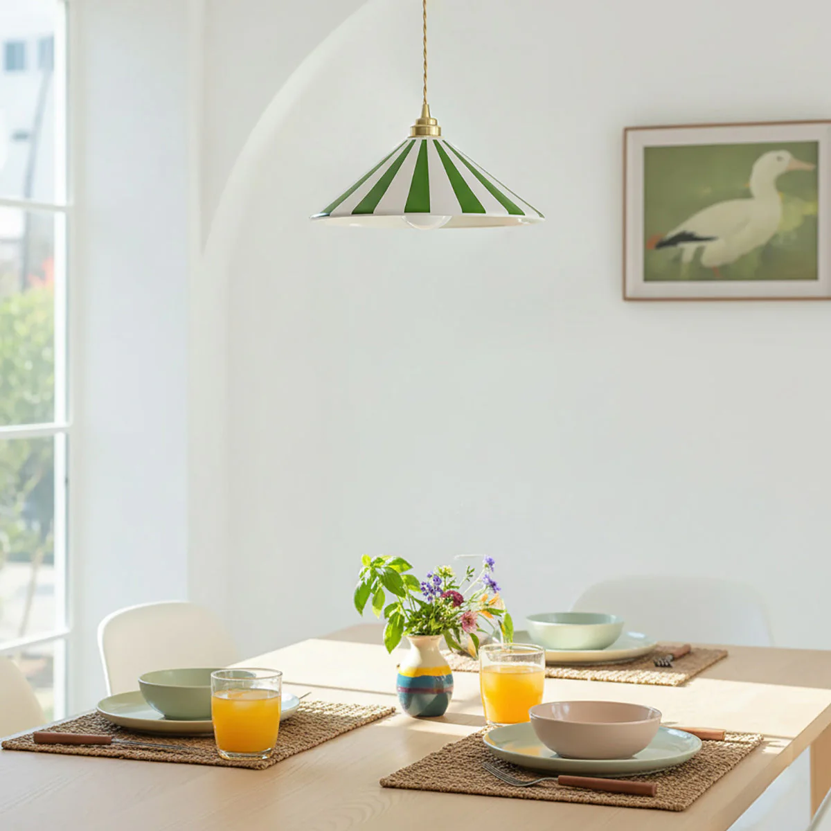 Bobine Modern Brass Pendant Light - Image 9
