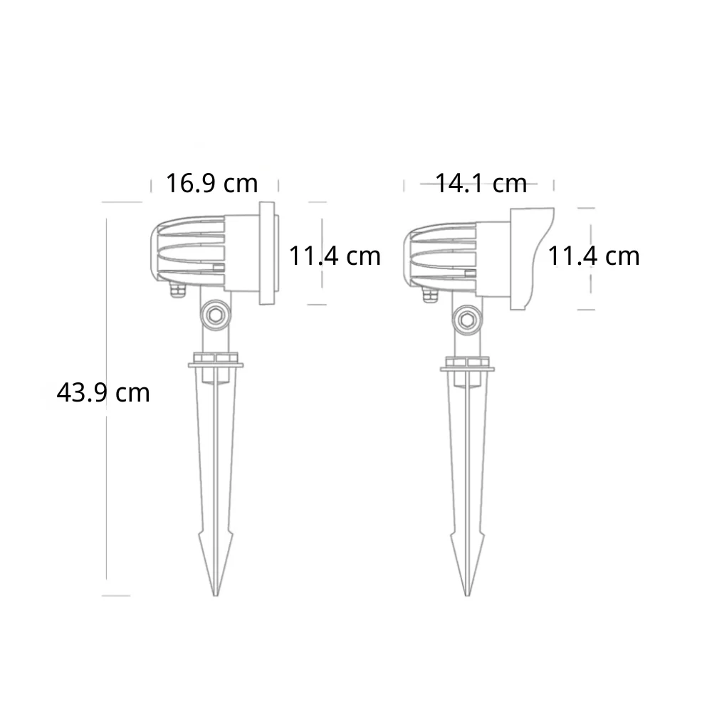 Britne LED Modern Minimalist Outdoor Lawn Lights - Image 9