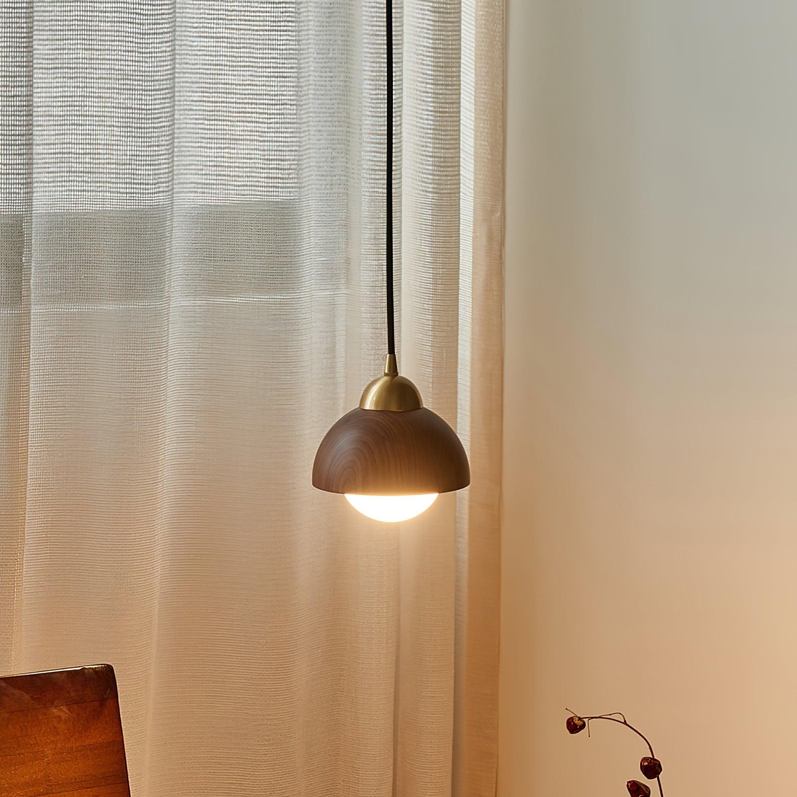 Bronze Rustic Brass Pendant Light - Image 3