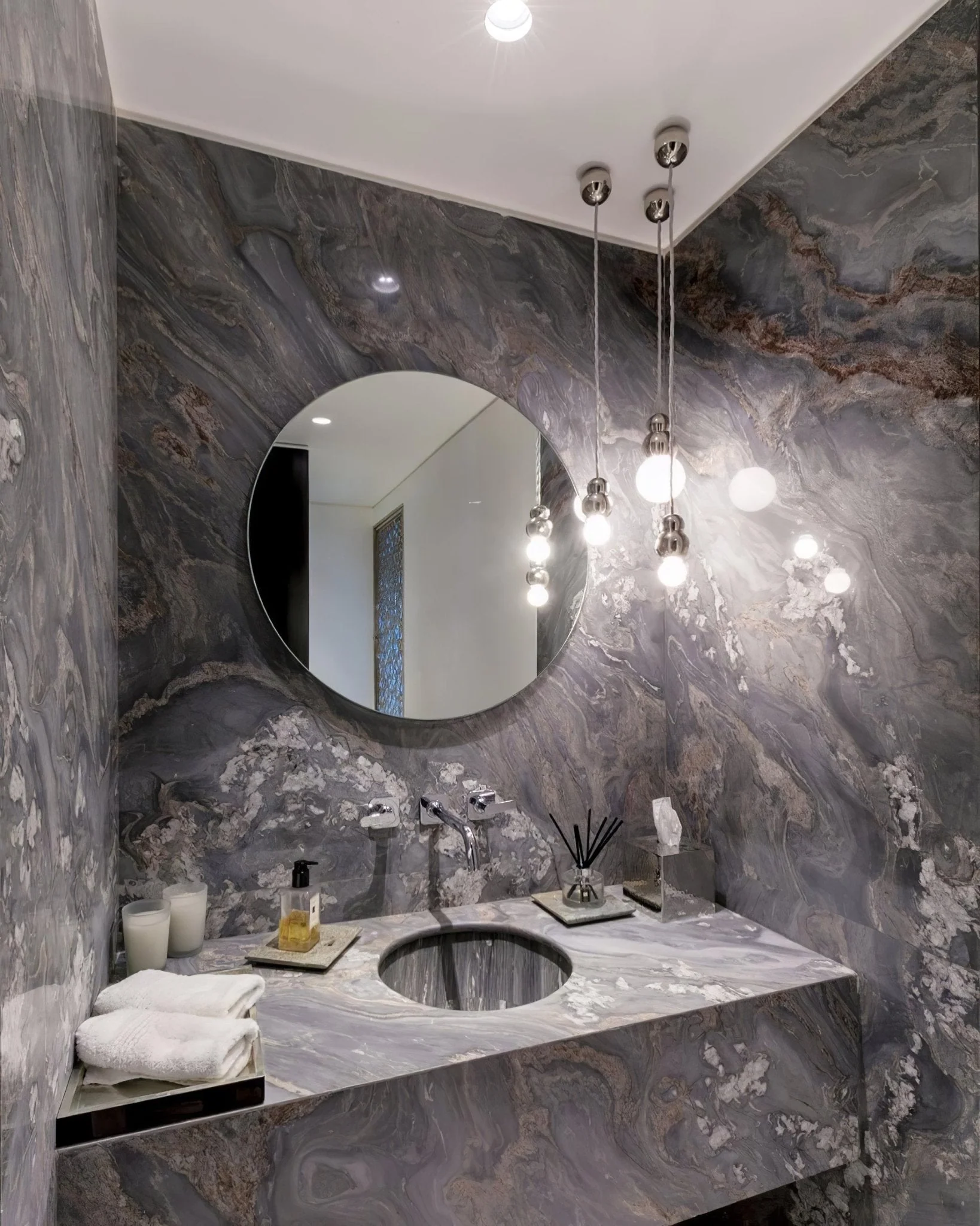 Bubbly Modern Glass Pendant Light - Image 27