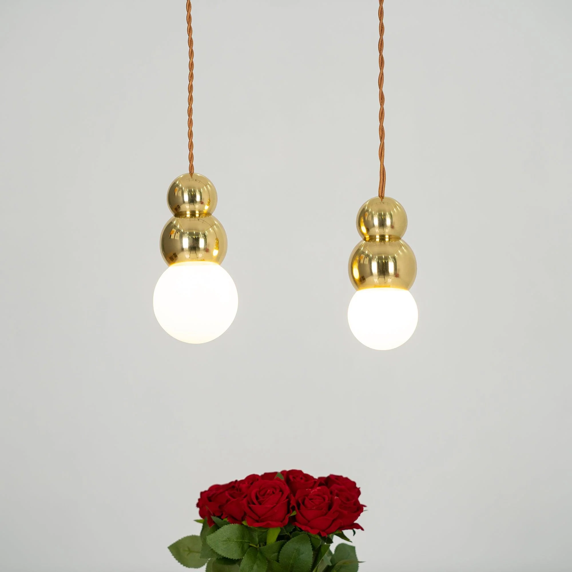 Bubbly Modern Glass Pendant Light - Image 4