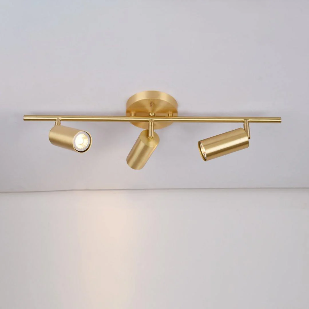 Cacaryra Modern Minimalist Brass Ceiling Lamp - Image 2