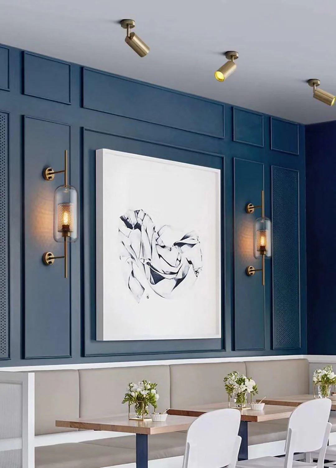 Cacaryra Modern Minimalist Brass Ceiling Lamp - Image 22