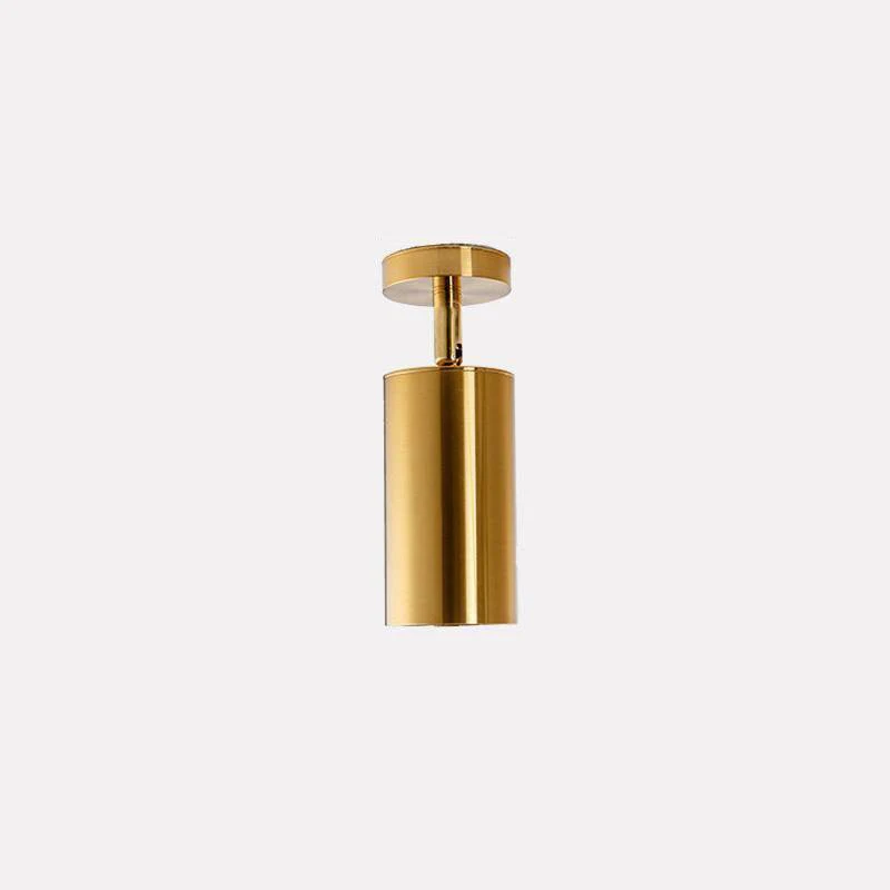Cacaryra Modern Minimalist Brass Ceiling Lamp - Image 9