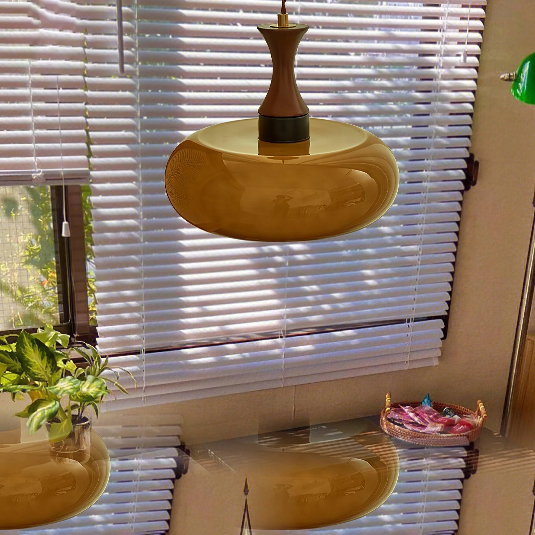 Cadenza Wood Retro Pendant Lamp - Image 18