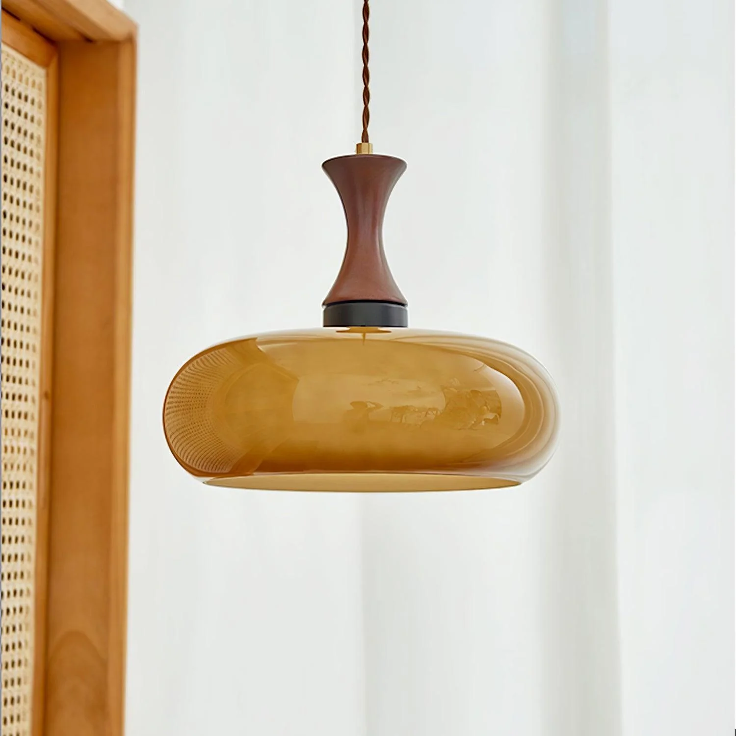 Cadenza Wood Retro Pendant Lamp - Image 19