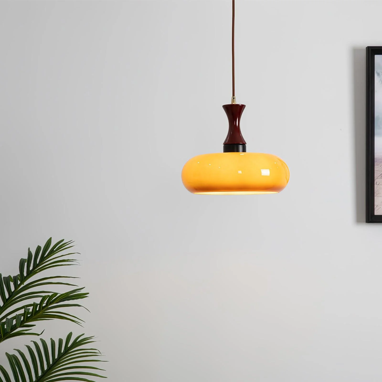 Cadenza Wood Retro Pendant Lamp - Image 4