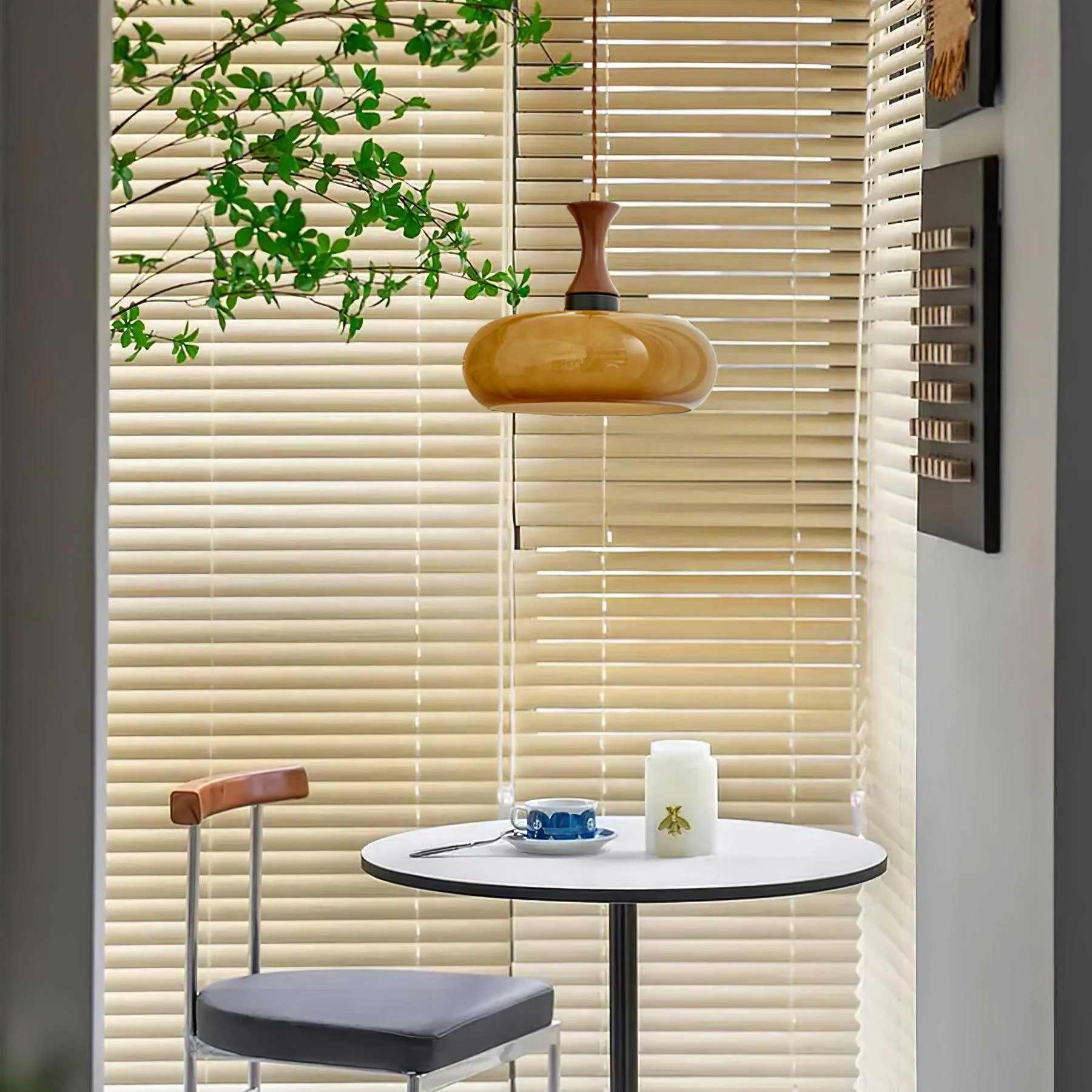 Cadenza Wood Retro Pendant Lamp - Image 8