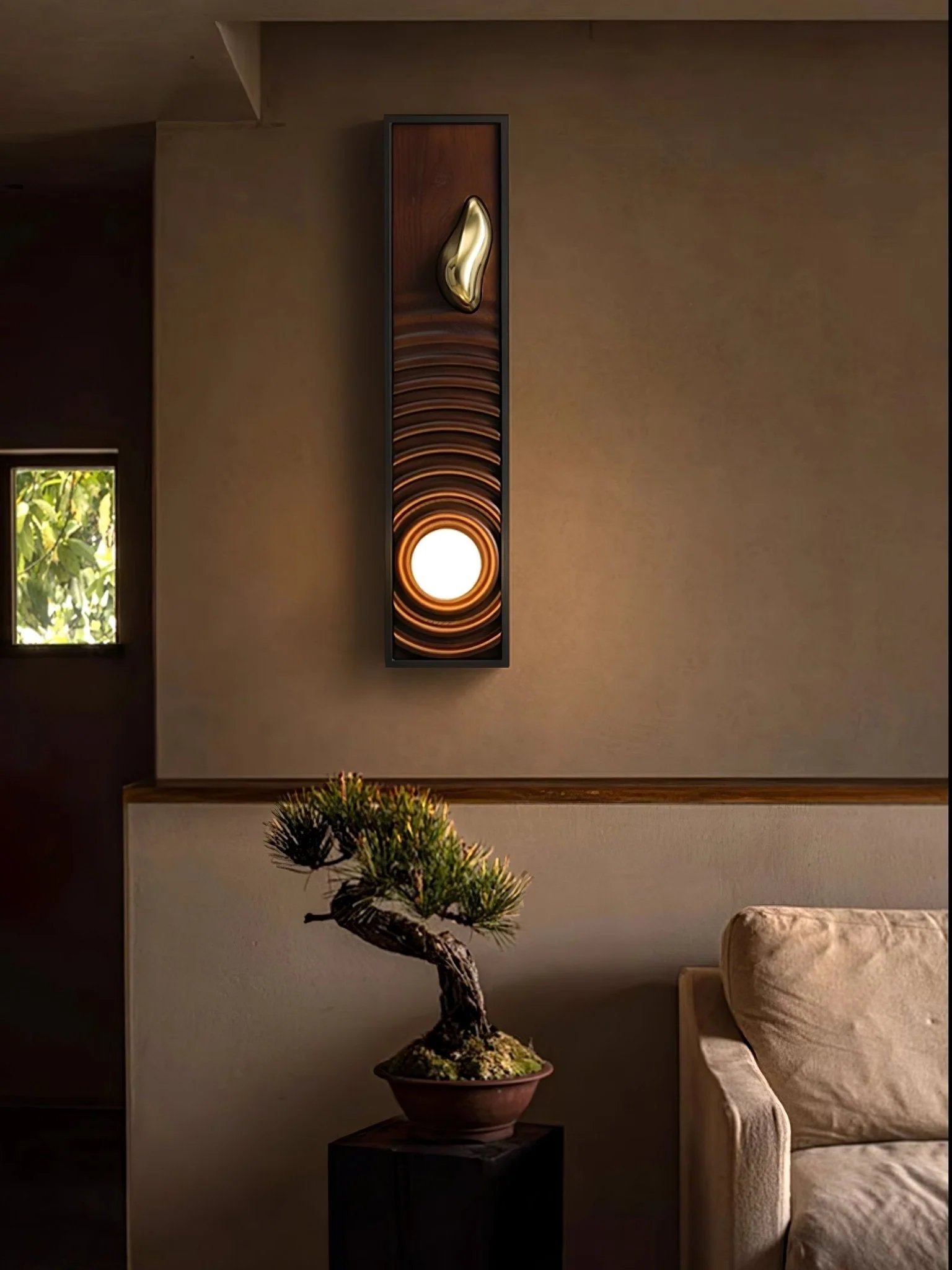 Caleb Vintage Wood Wall Lamp - Image 19