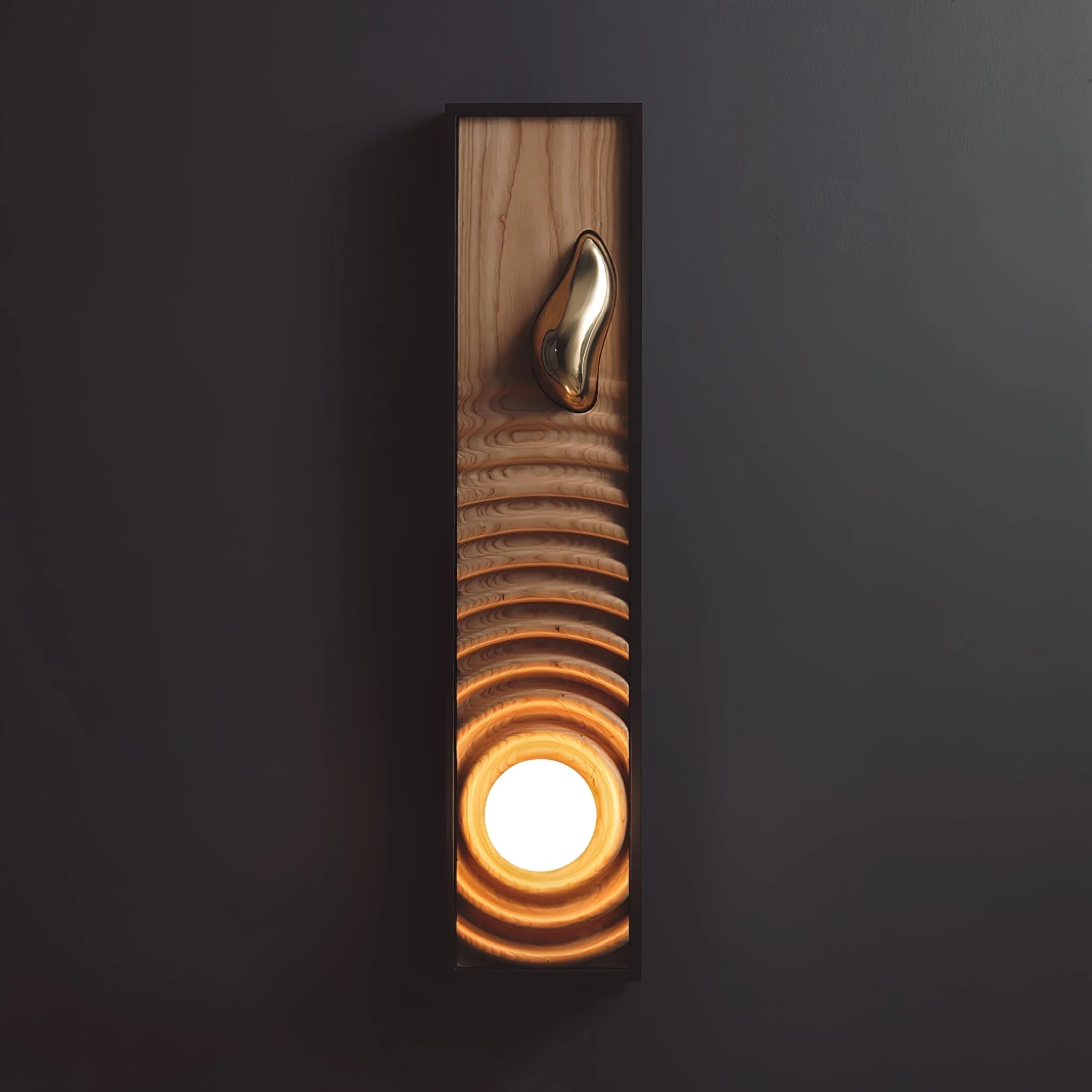 Caleb Vintage Wood Wall Lamp - Image 25
