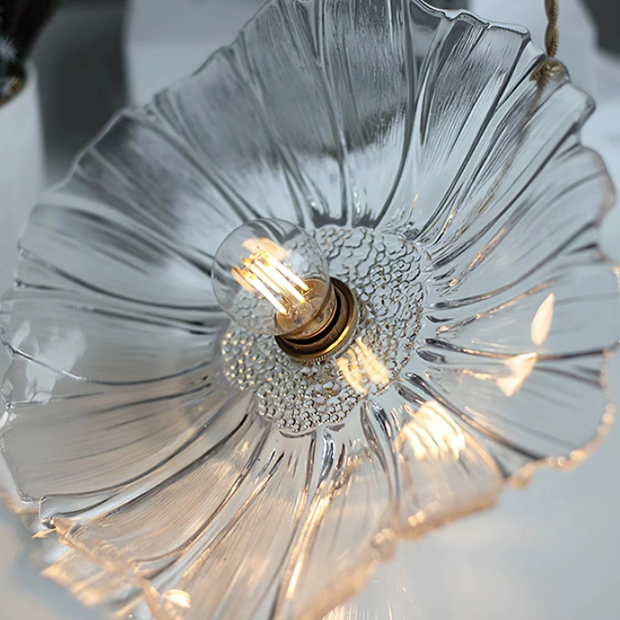 Calia Flower Glass Ceiling/Pendant Light - Image 28
