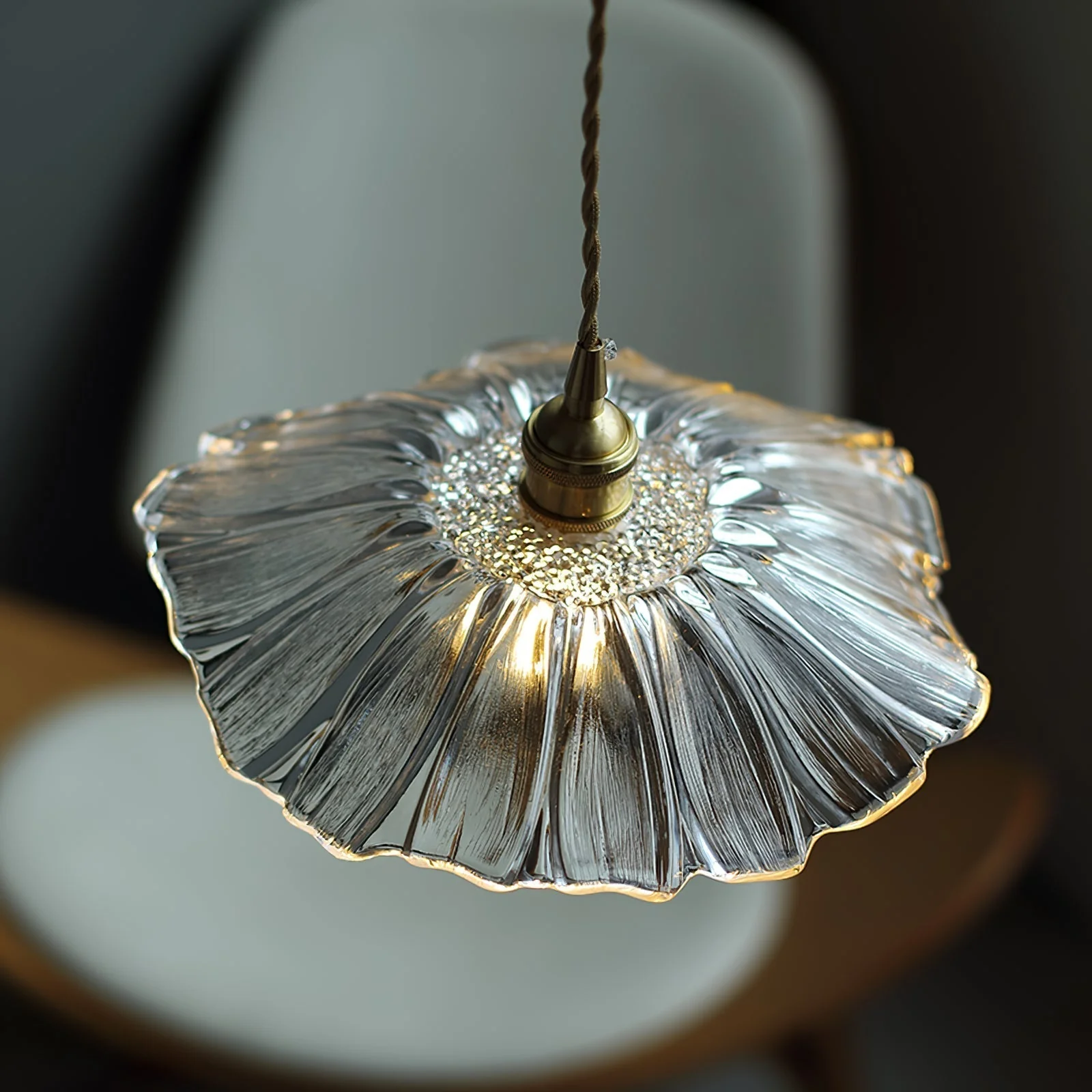 Calia Flower Glass Ceiling/Pendant Light - Image 30
