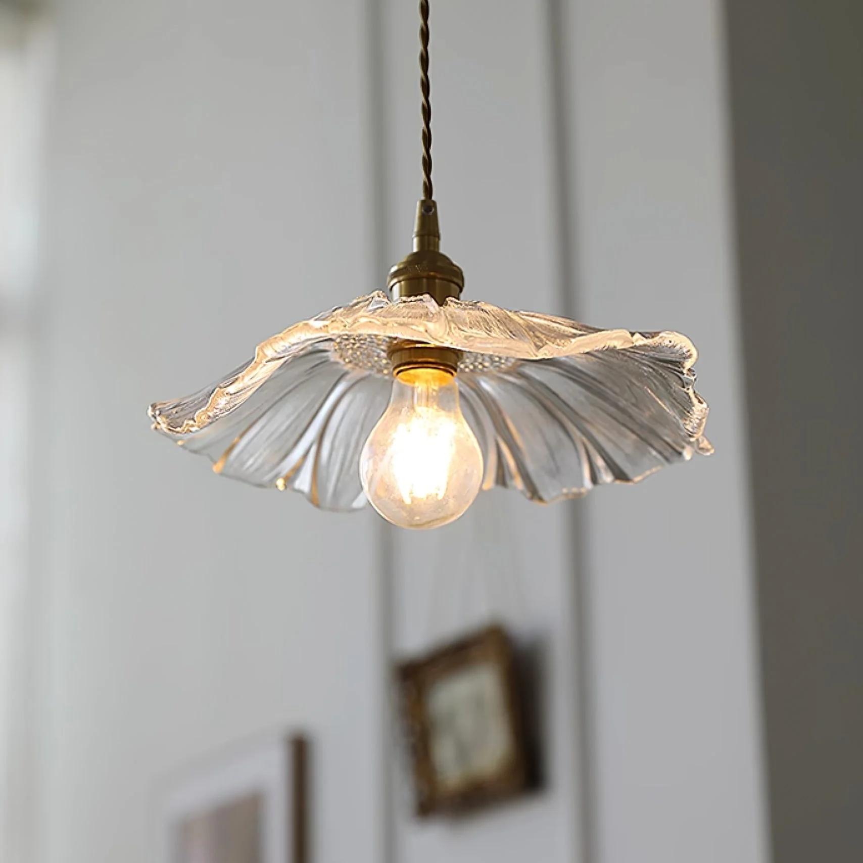 Calia Flower Glass Ceiling/Pendant Light - Image 33