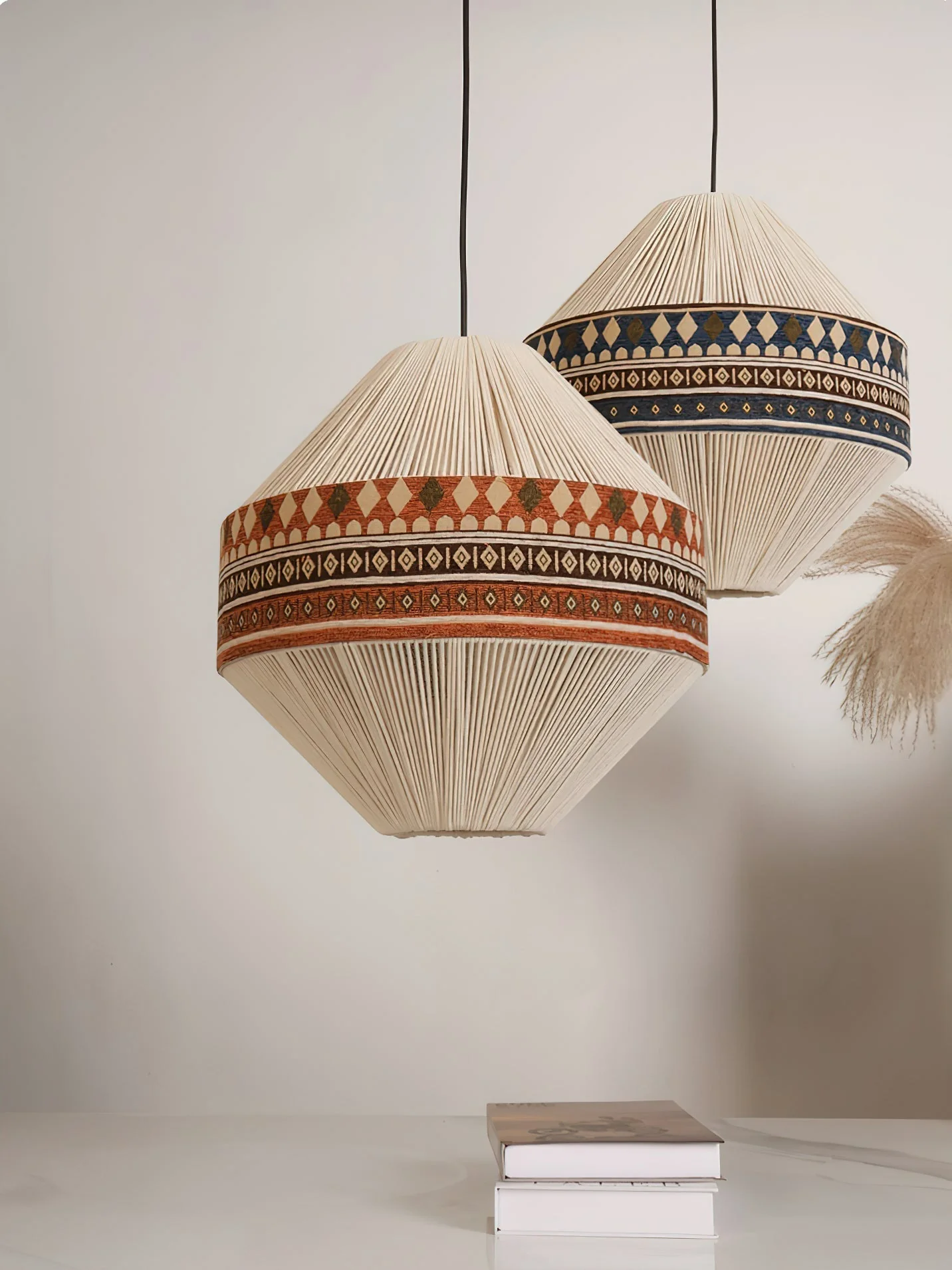 Calyce Fabric Cozy Pendant Lamp - Image 10