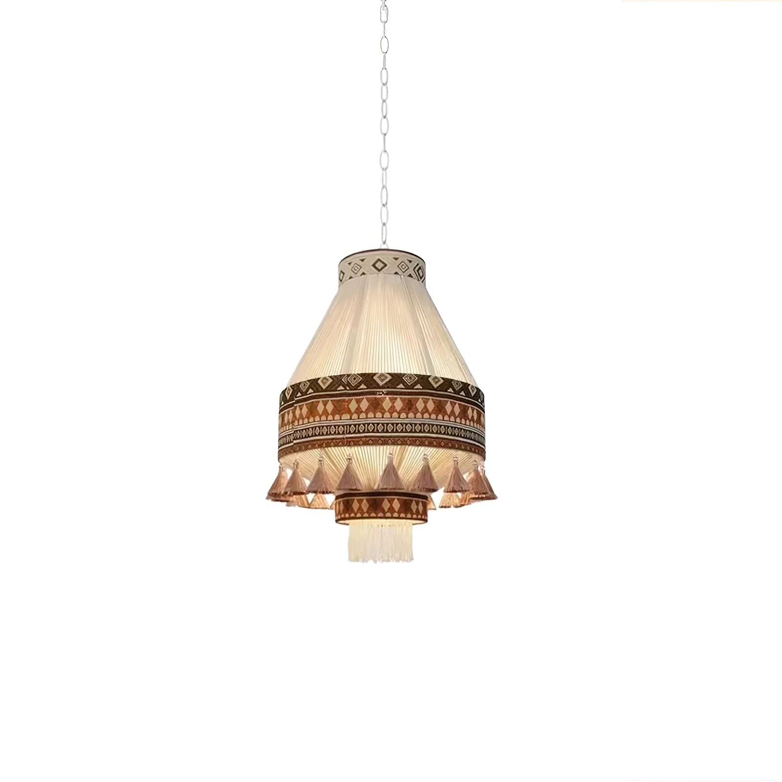 Calyce Fabric Cozy Pendant Lamp - Image 20