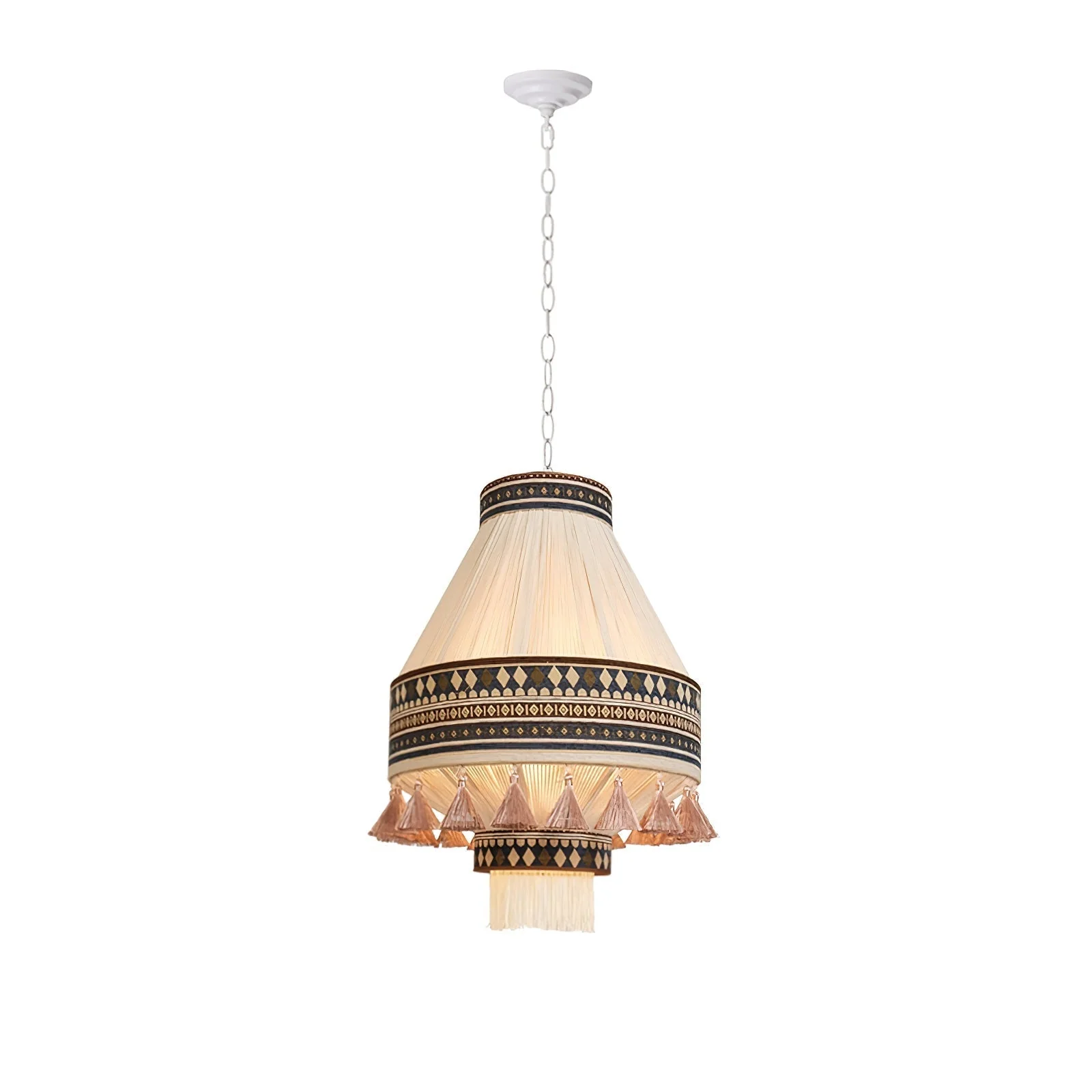 Calyce Fabric Cozy Pendant Lamp - Image 29