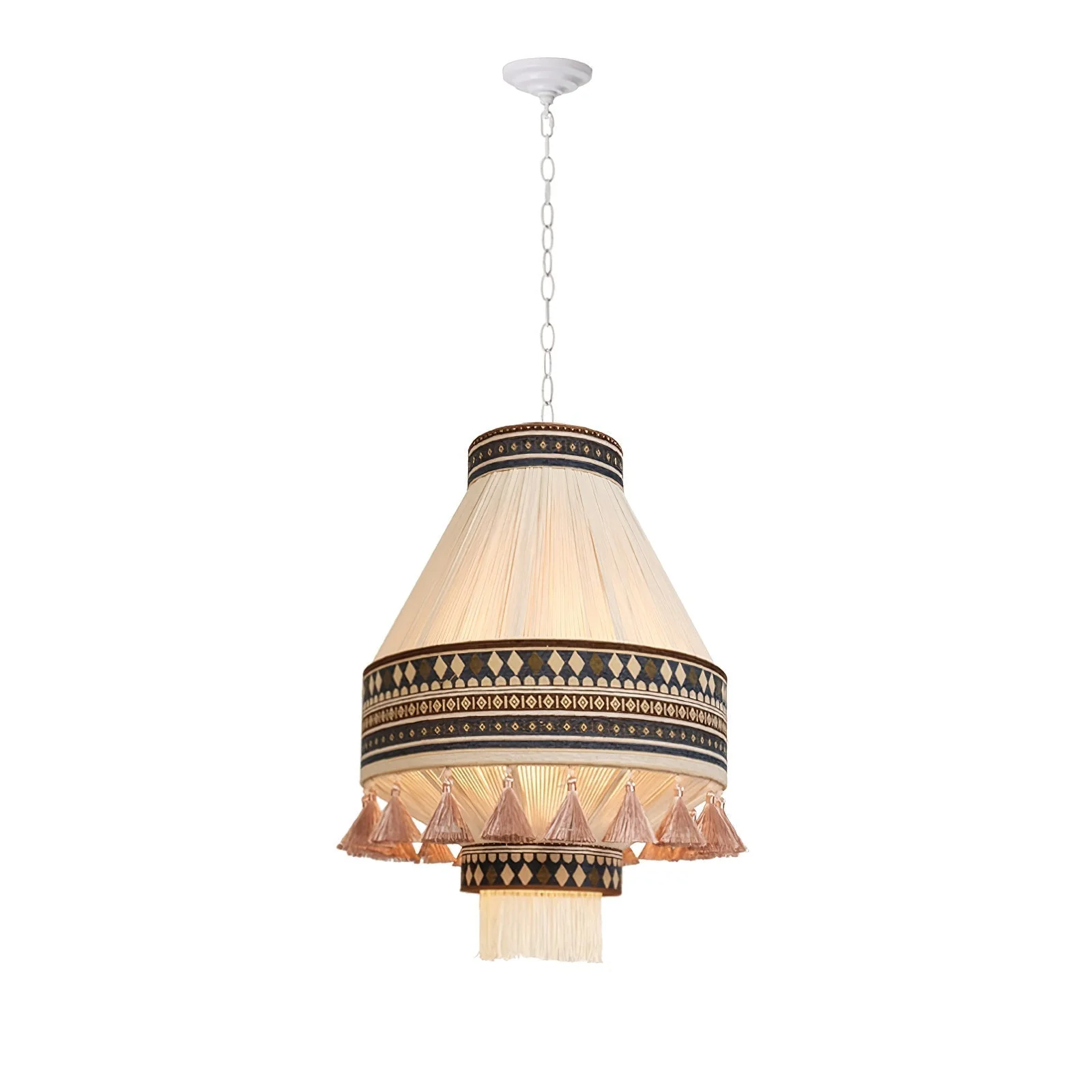 Calyce Fabric Cozy Pendant Lamp - Image 30