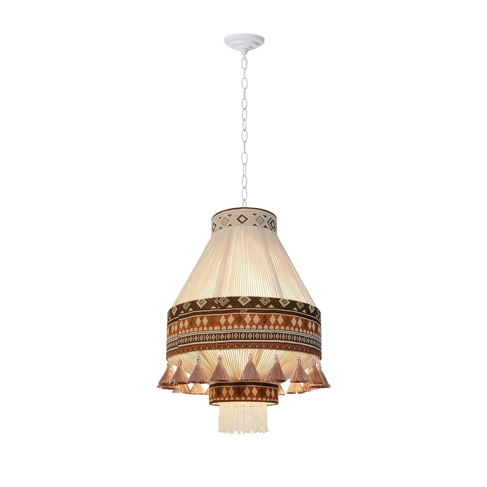 Calyce Fabric Cozy Pendant Lamp - Image 37