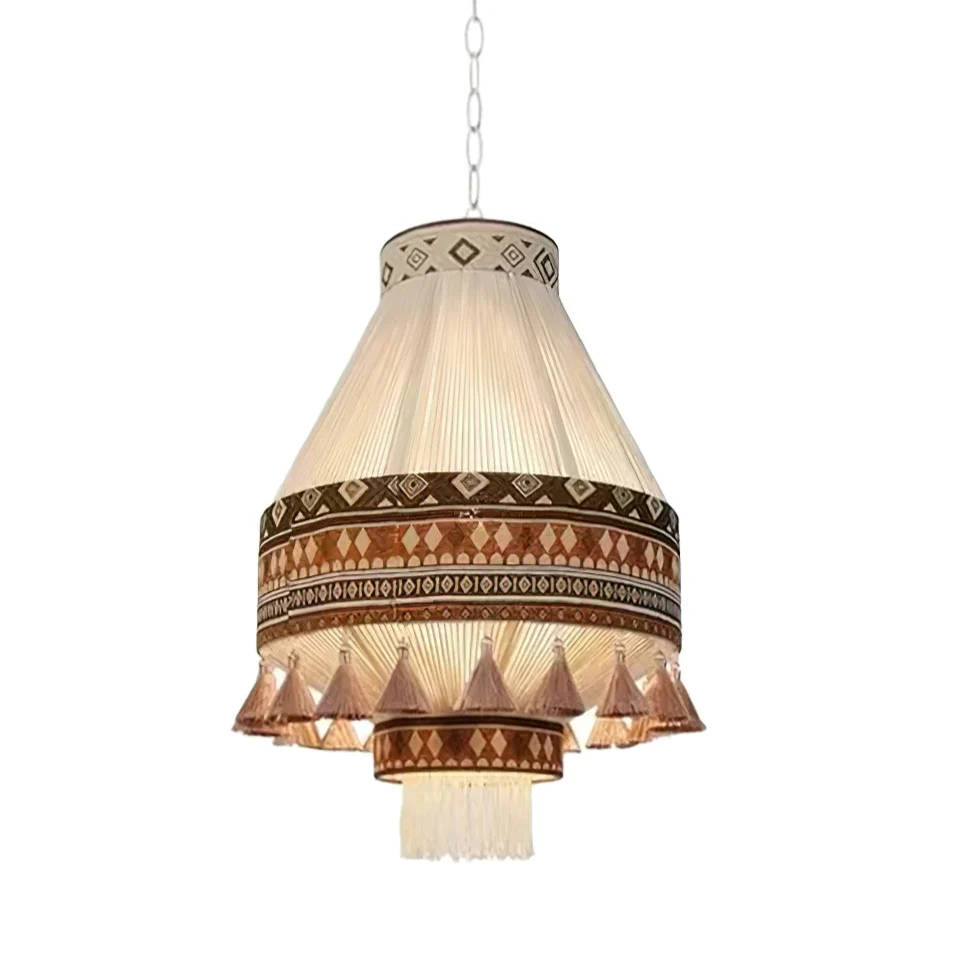 Calyce Fabric Cozy Pendant Lamp - Image 39
