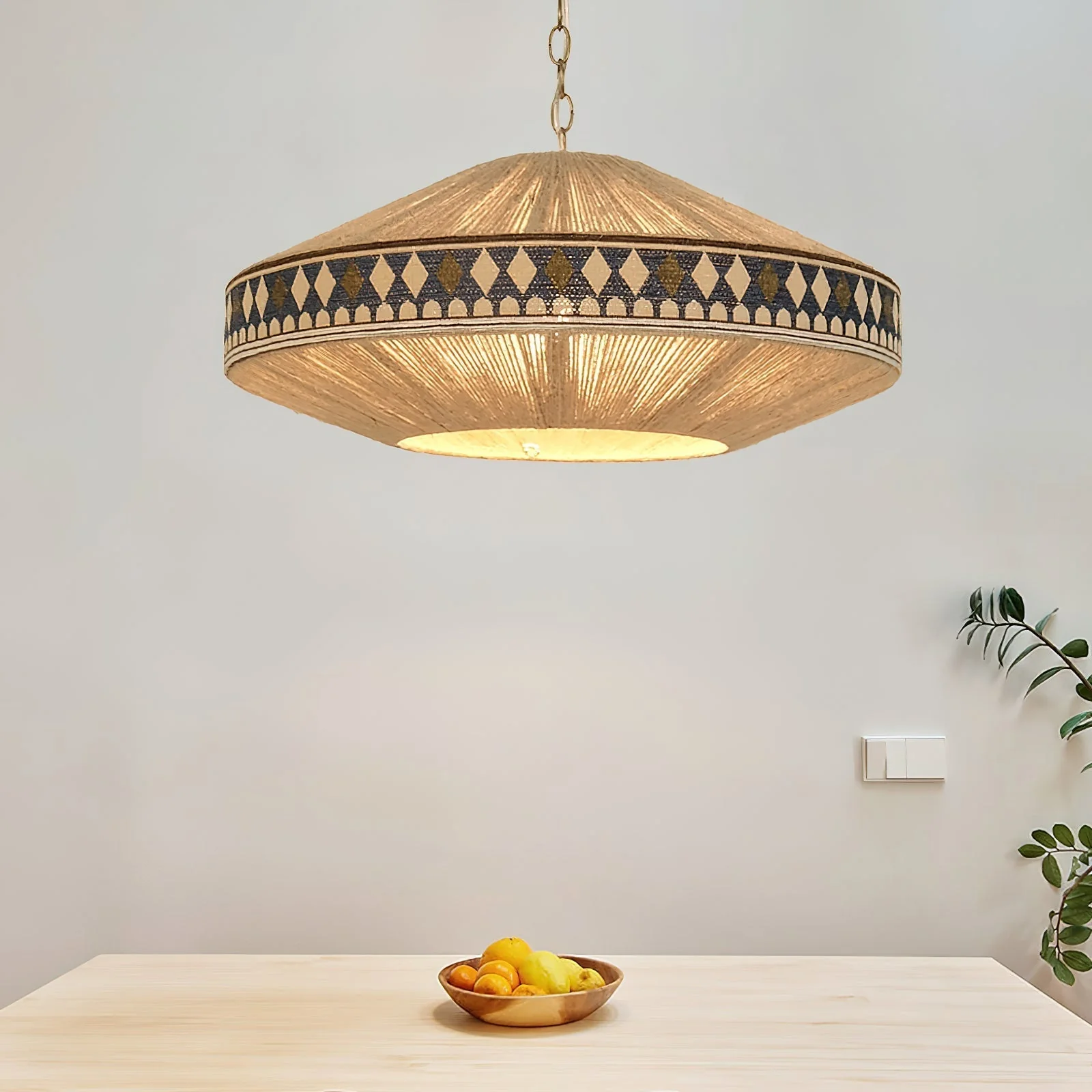 Calyce Fabric Cozy Pendant Lamp - Image 55