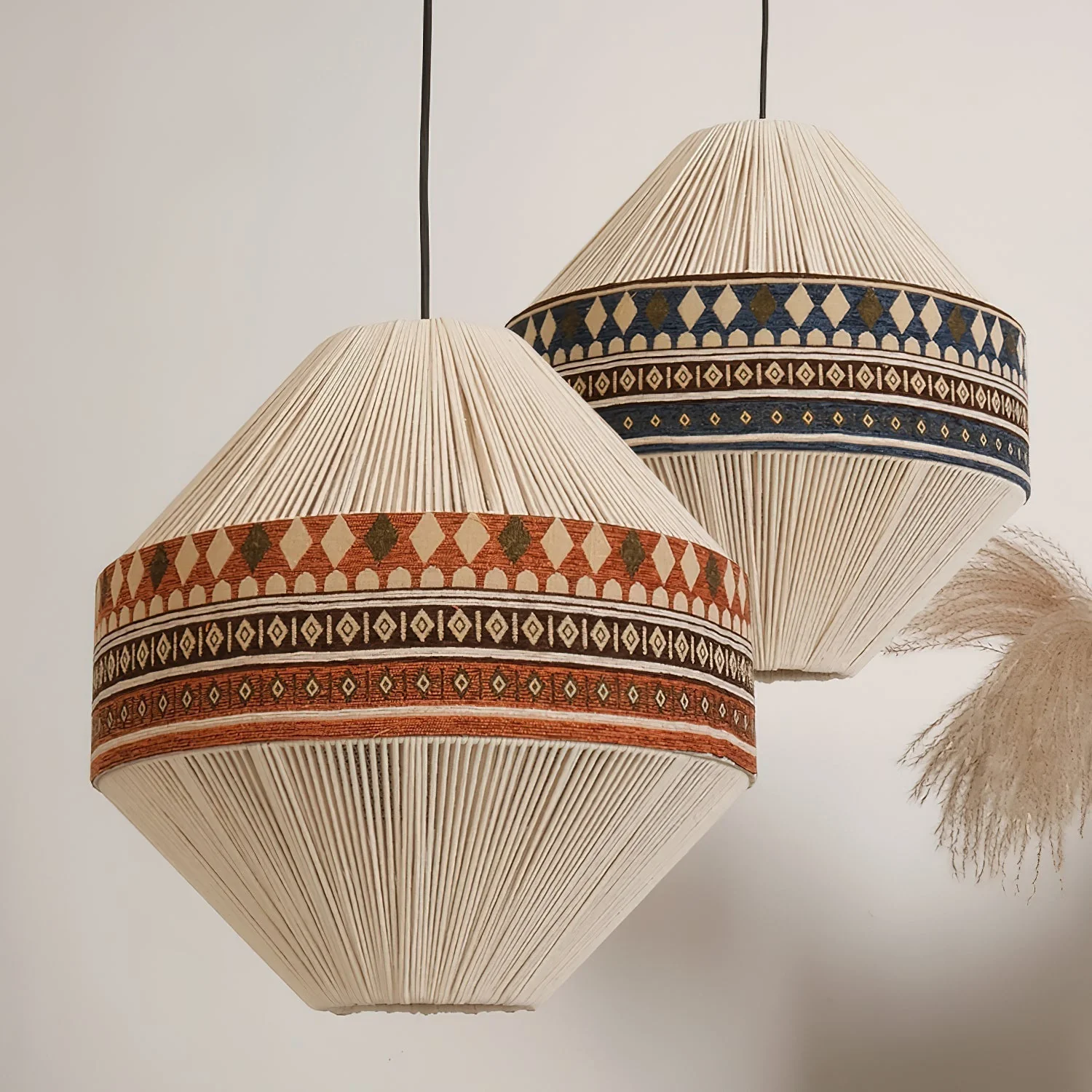 Calyce Fabric Cozy Pendant Lamp - Image 8