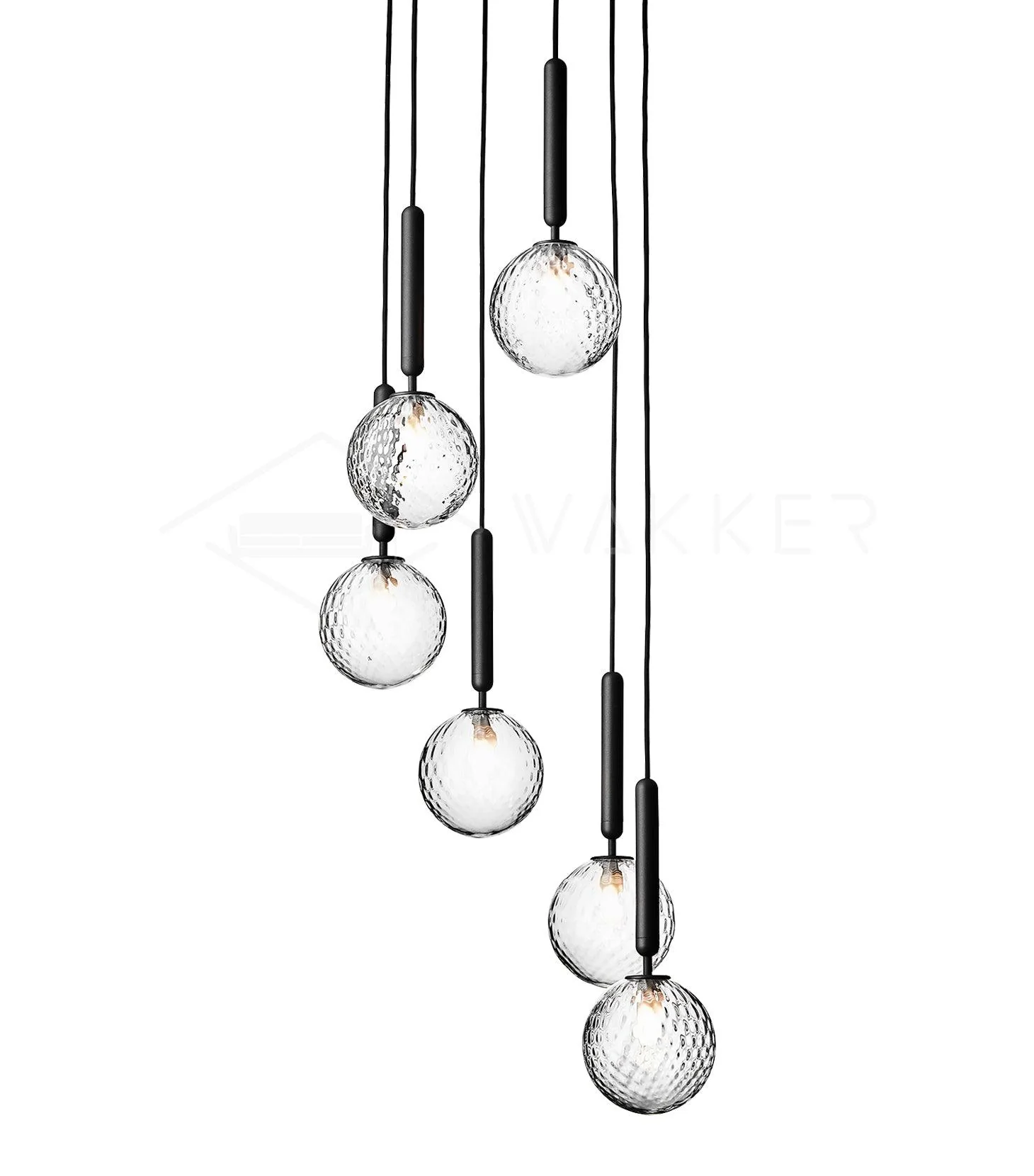 Calyxia Glass Classic Industrial Pendant Light - Image 40