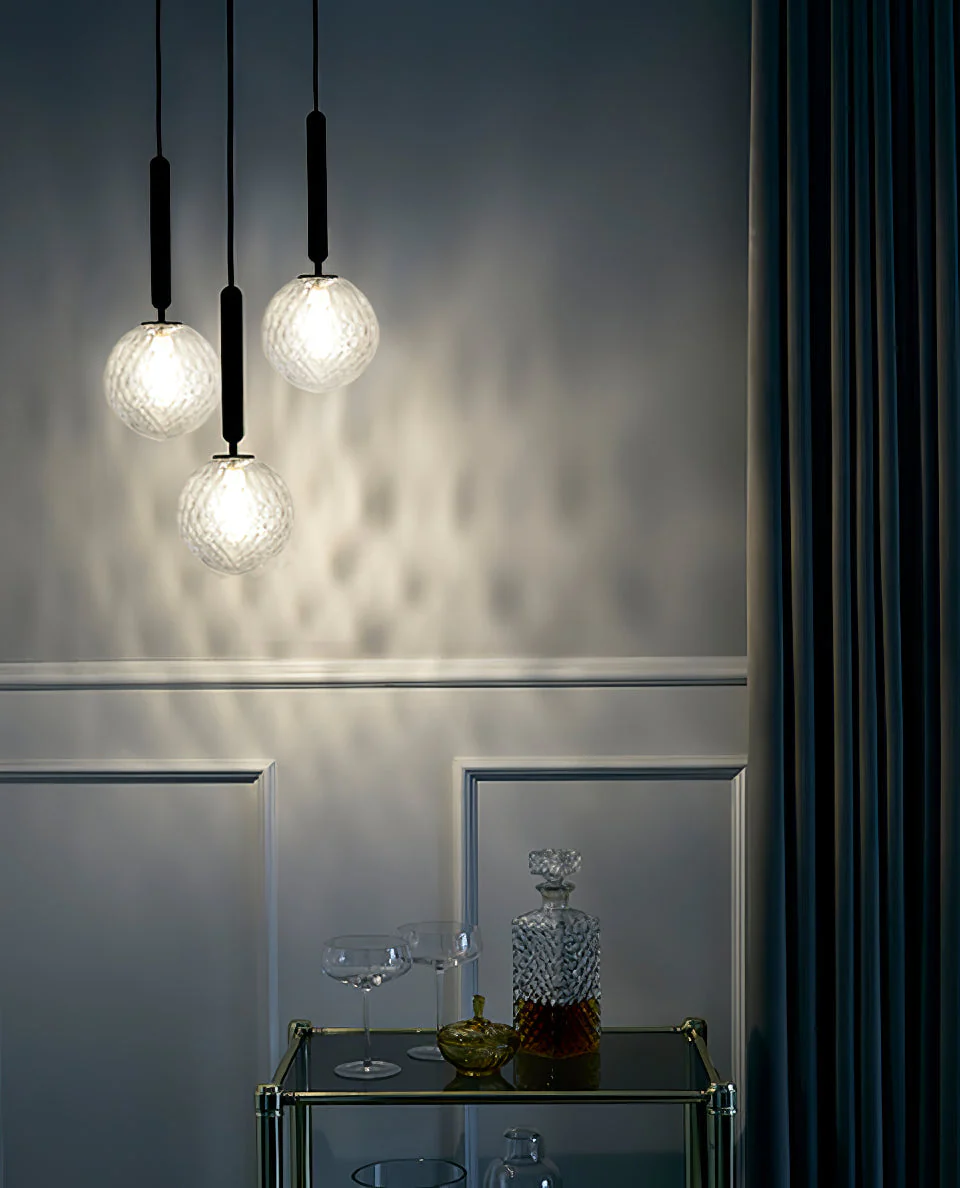 Calyxia Glass Classic Industrial Pendant Light - Image 69