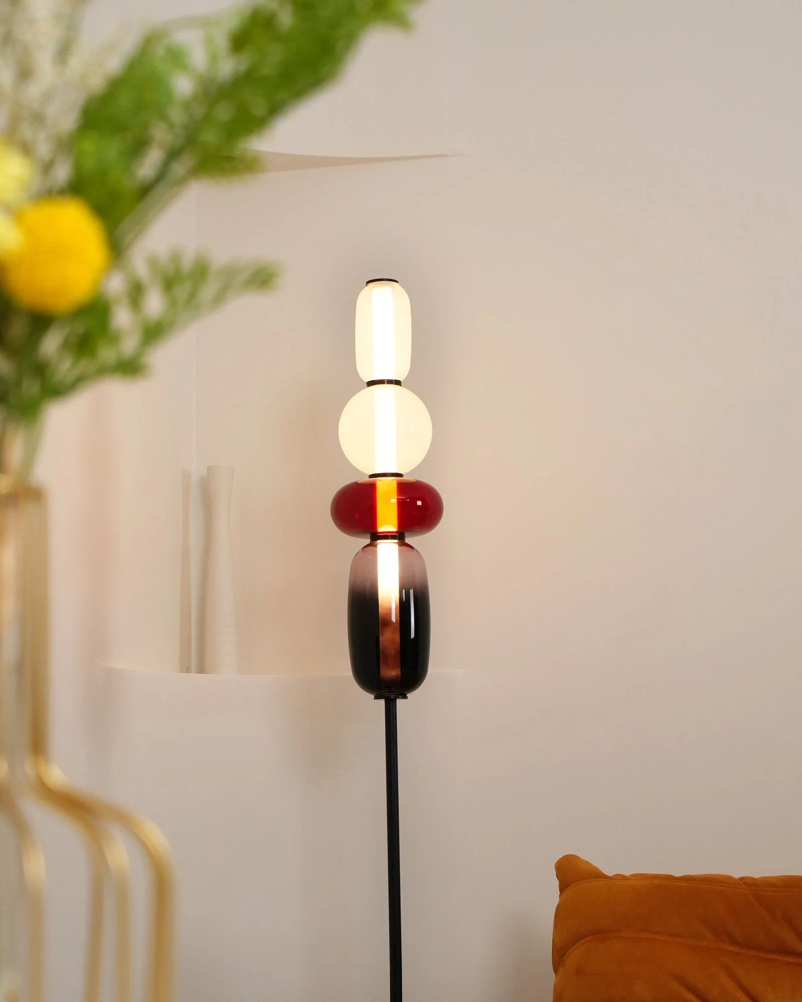 Candied Modern Glass Floor Lamp - Image 12