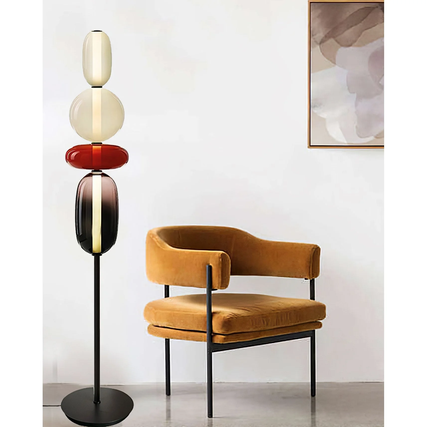 Candied Modern Glass Floor Lamp - Image 16