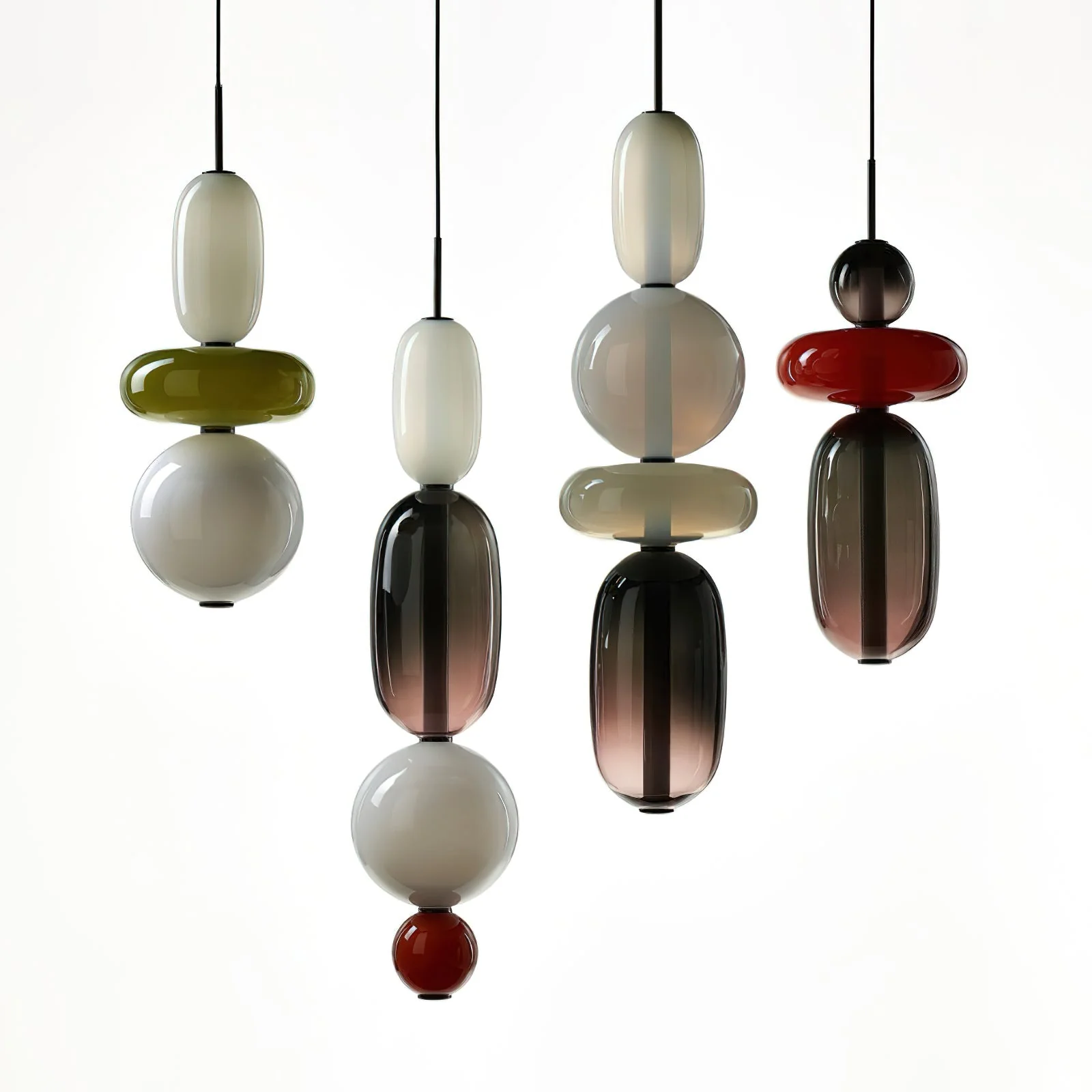 Candied Modern Glass Pendant Light - Image 19