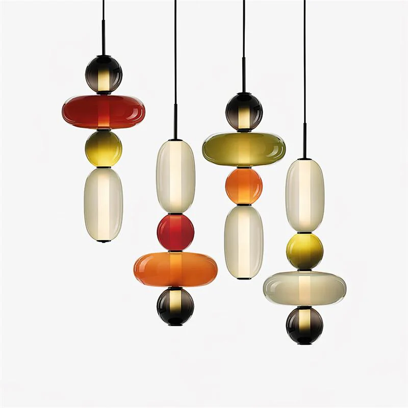 Candied Modern Glass Pendant Light - Image 25