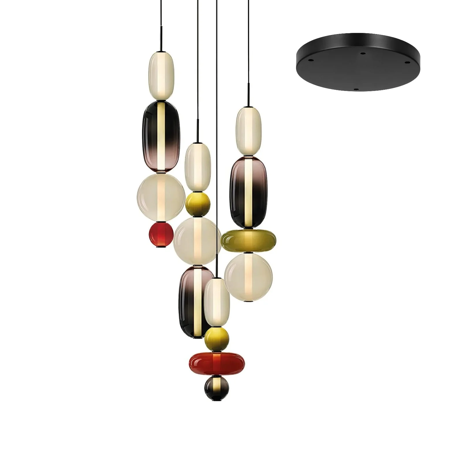 Candied Modern Glass Pendant Light - Image 30