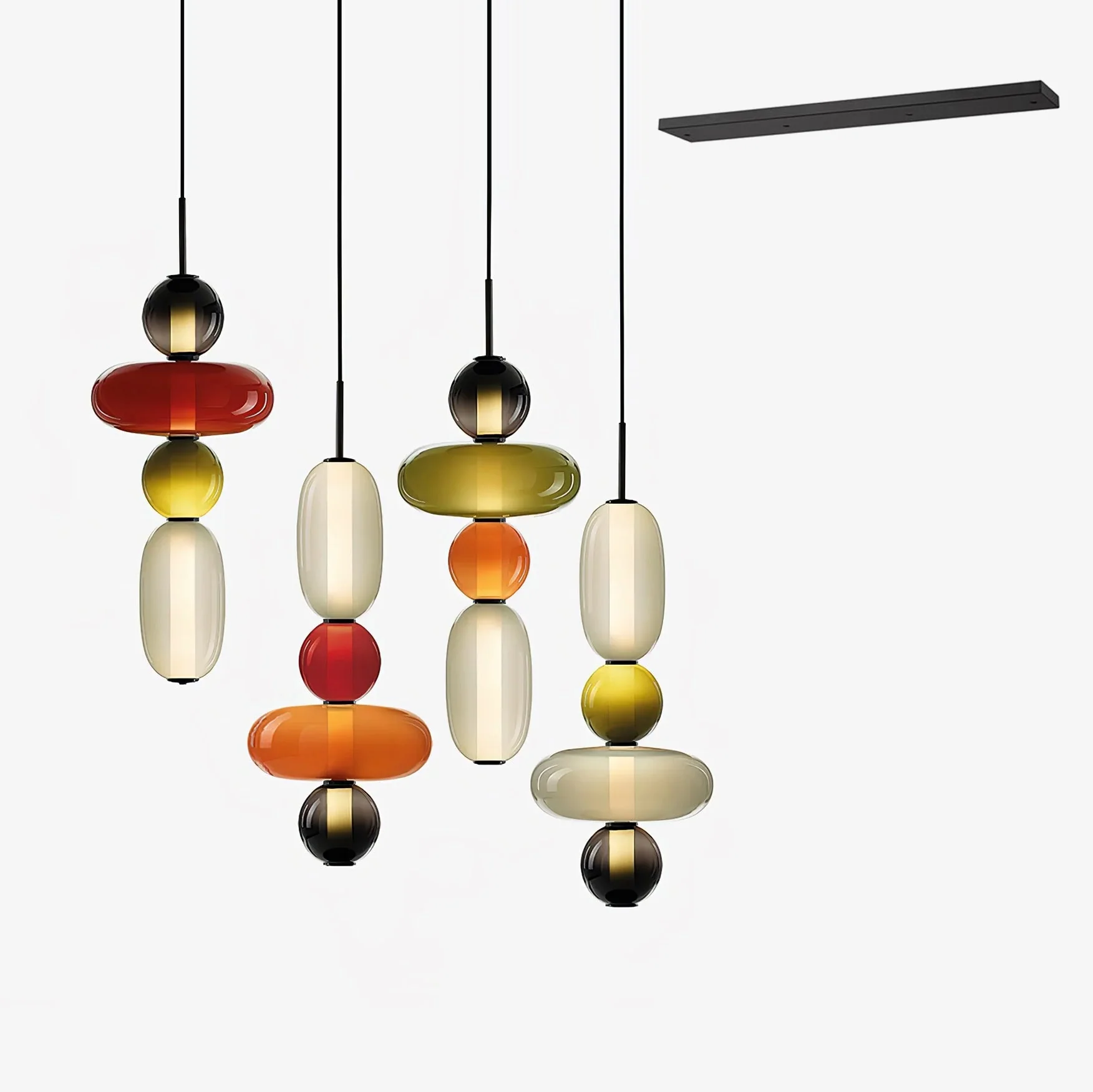 Candied Modern Glass Pendant Light - Image 33
