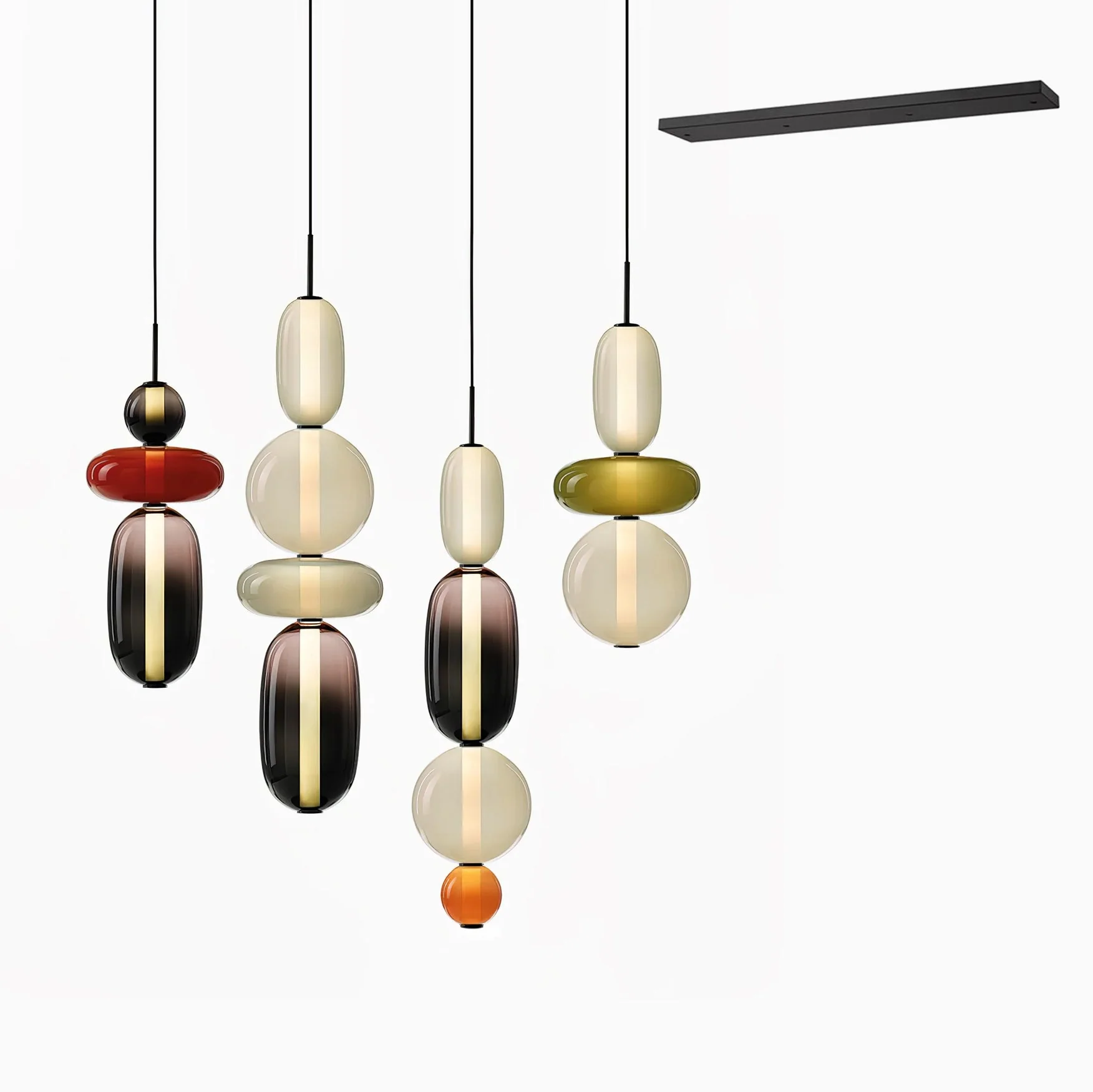 Candied Modern Glass Pendant Light - Image 38