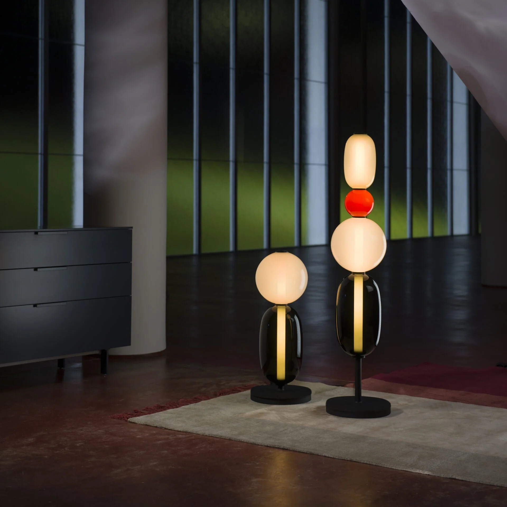 Candied Modern Glass Table Lamp - Image 20