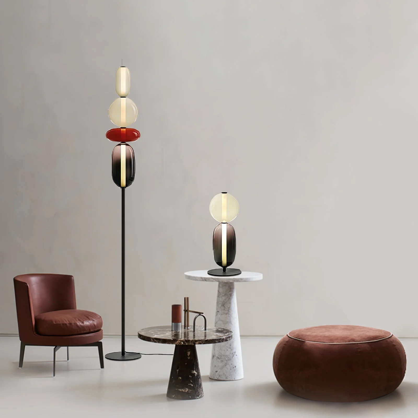 Candied Modern Glass Table Lamp - Image 25