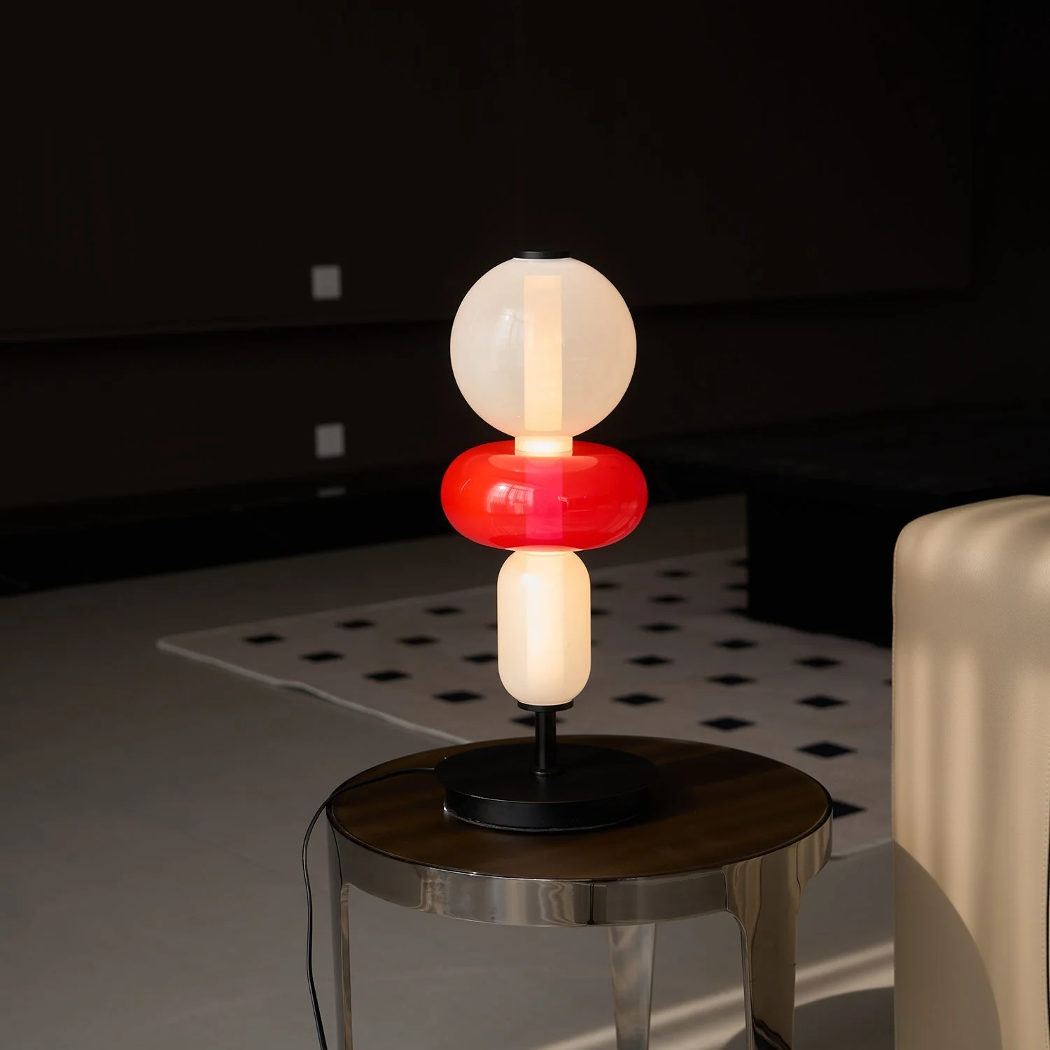 Candied Modern Glass Table Lamp - Image 6