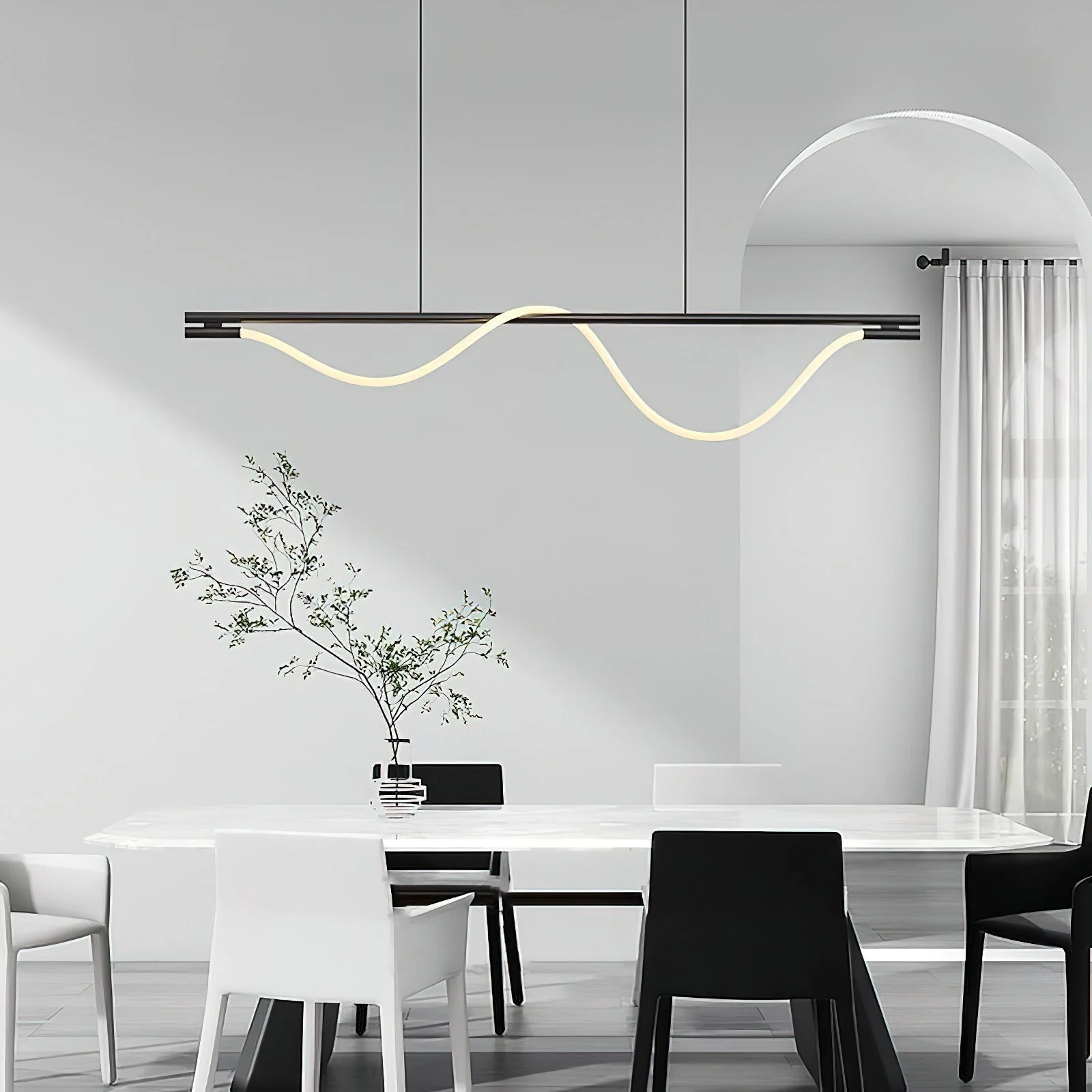 Capella Minimalist Chandelier - Image 4