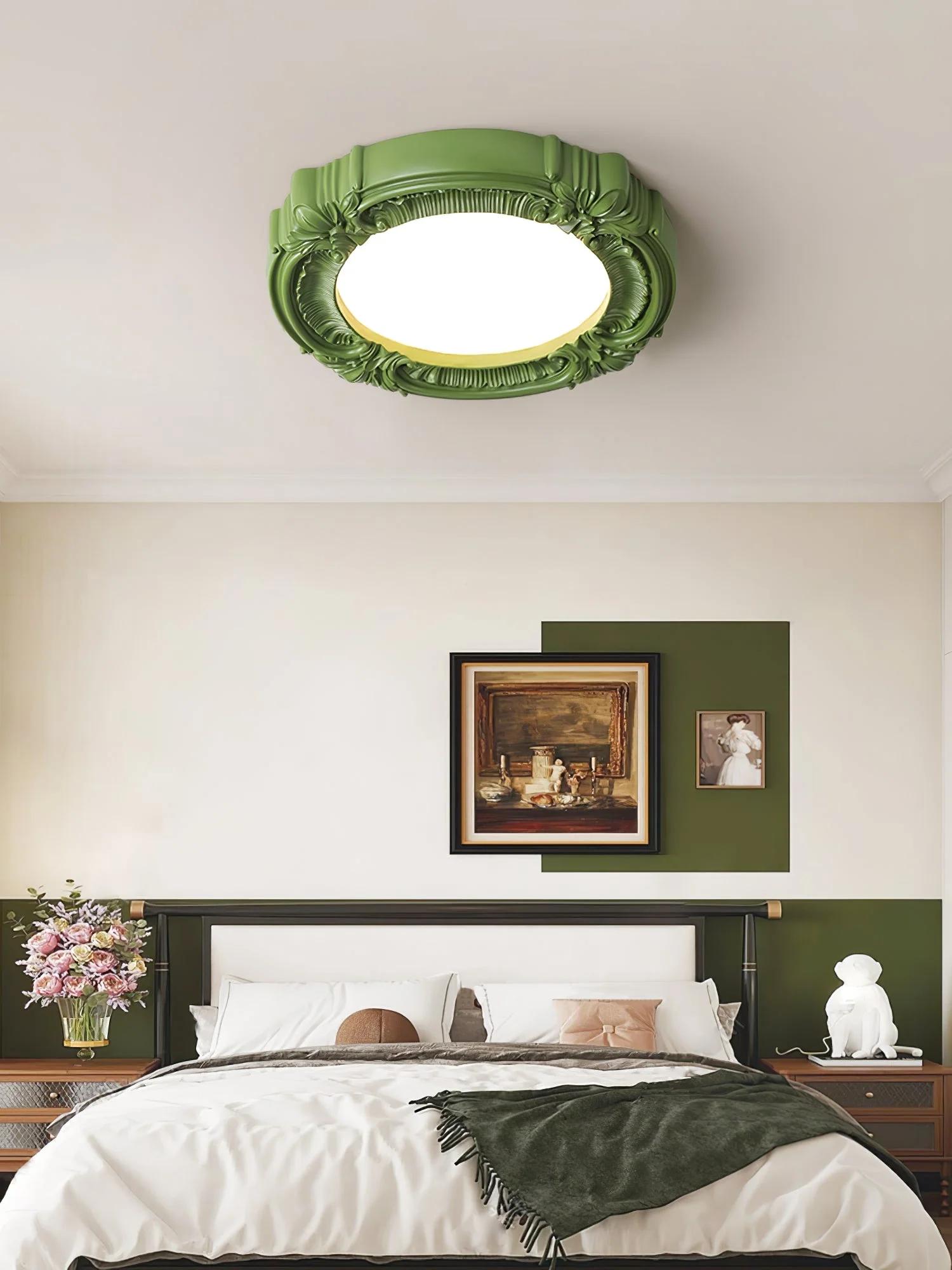 Capse Wabi-Sabi Resin Ceiling Light - Image 10