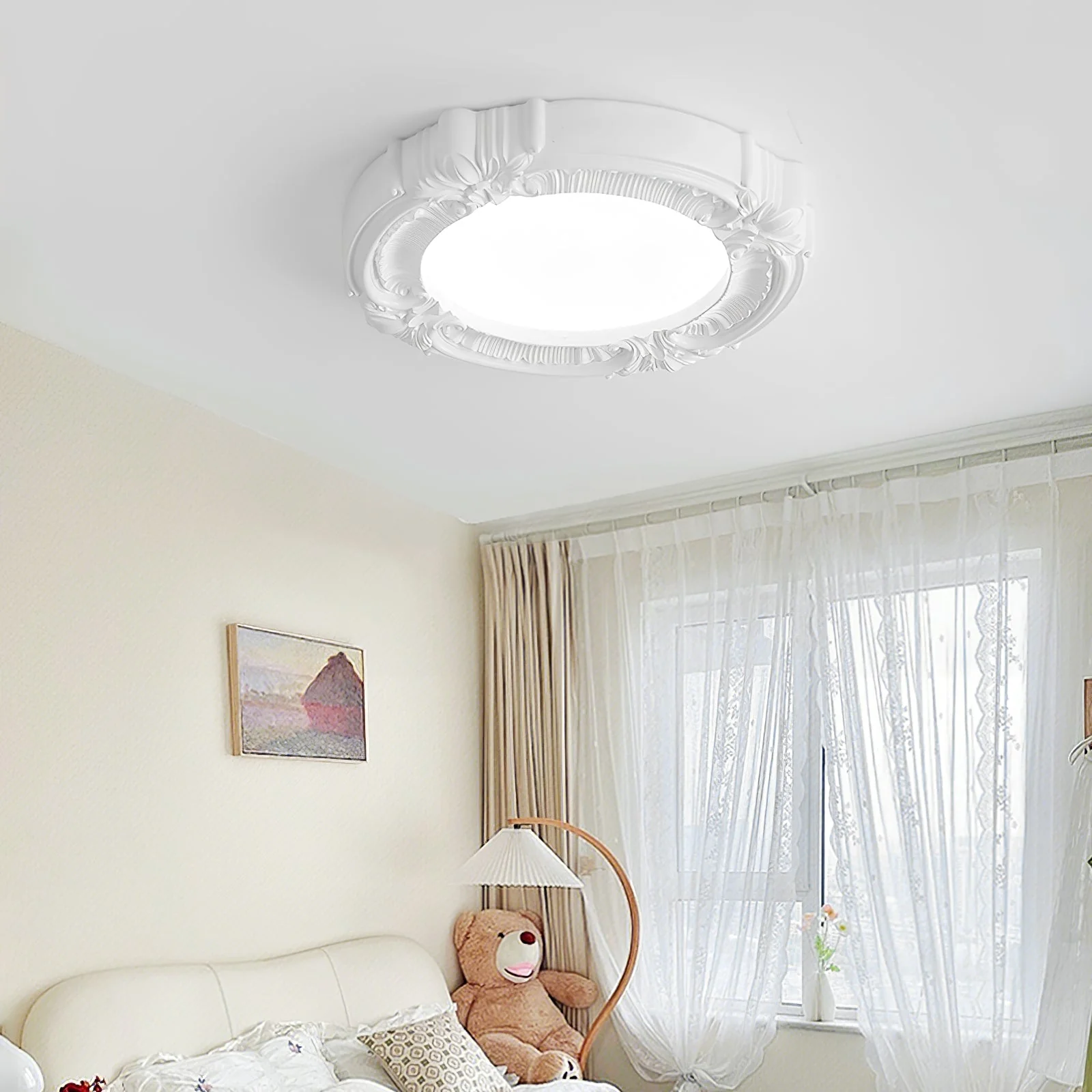 Capse Wabi-Sabi Resin Ceiling Light - Image 5