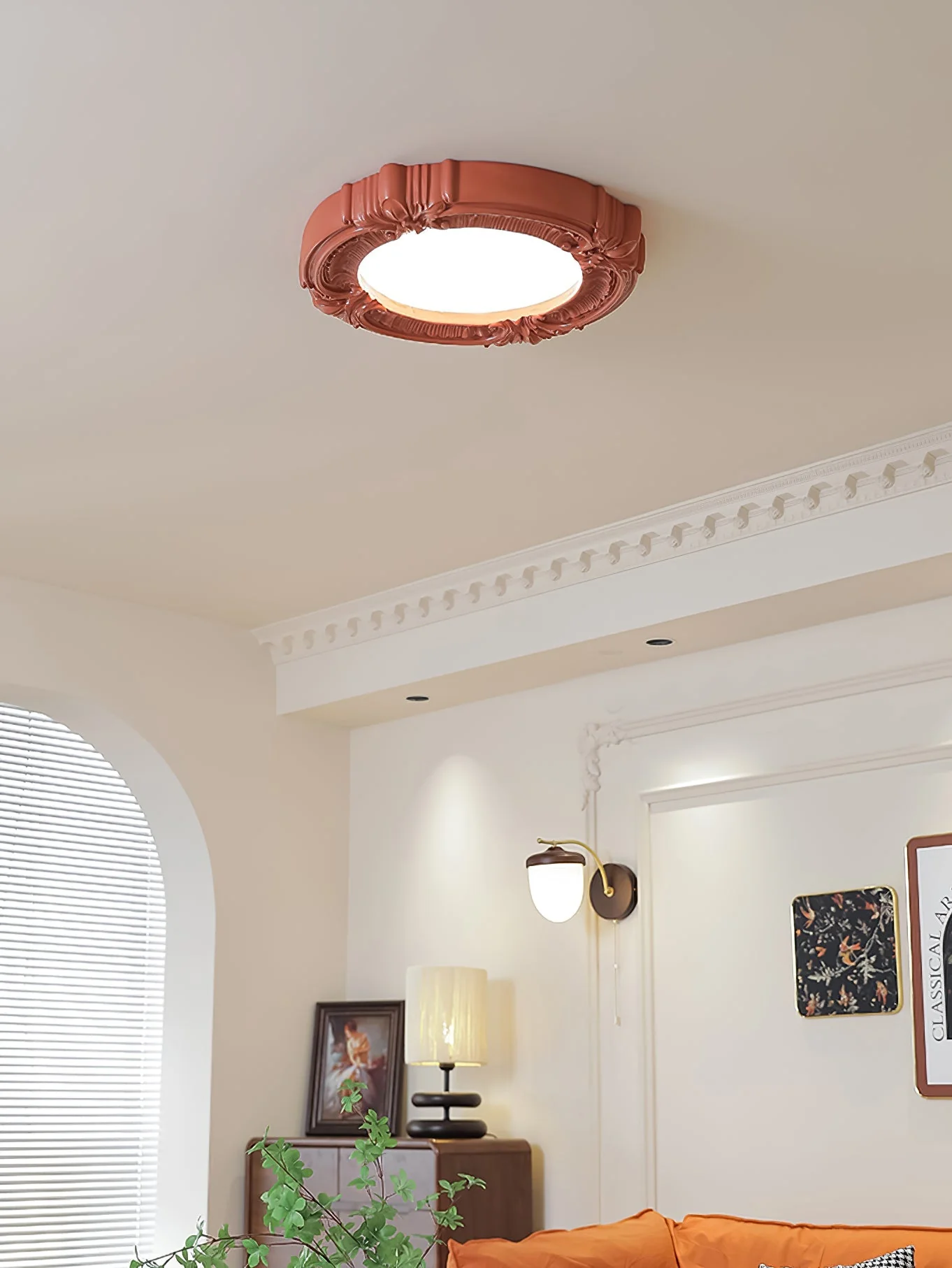 Capse Wabi-Sabi Resin Ceiling Light - Image 6
