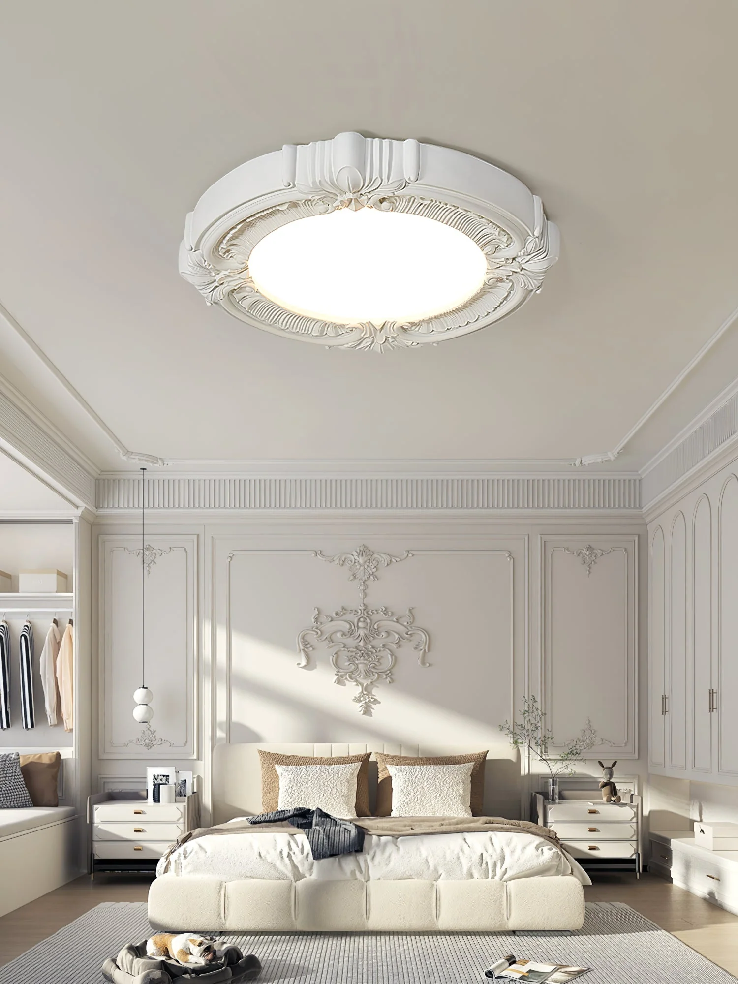 Capse Wabi-Sabi Resin Ceiling Light - Image 9