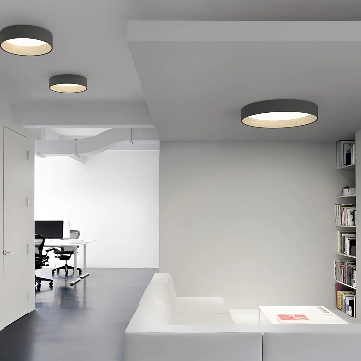 Caraeara Modern Minimalist Round Ceiling Lamp - Image 8
