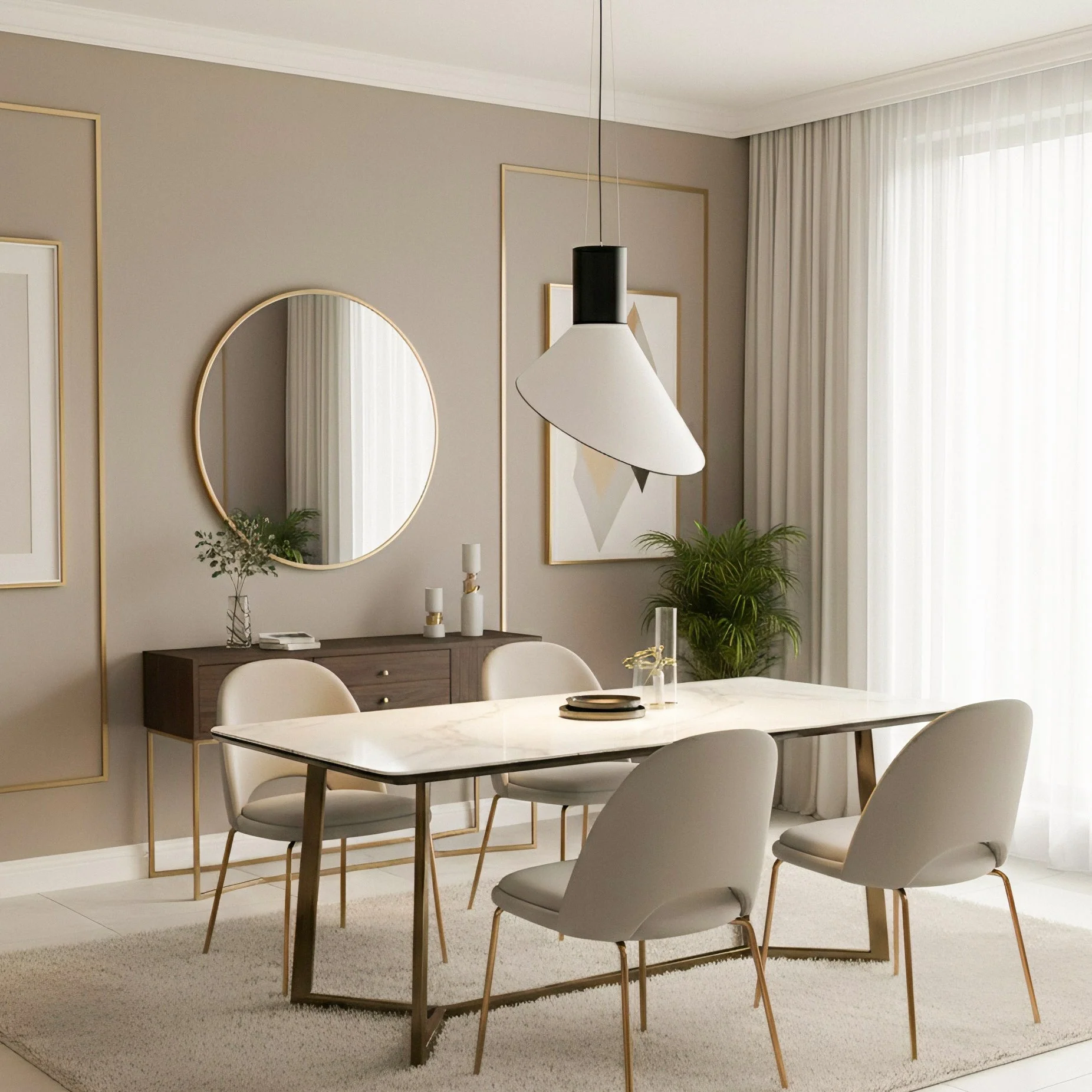 Cargo Modern Fabric Pendant Light - Image 6