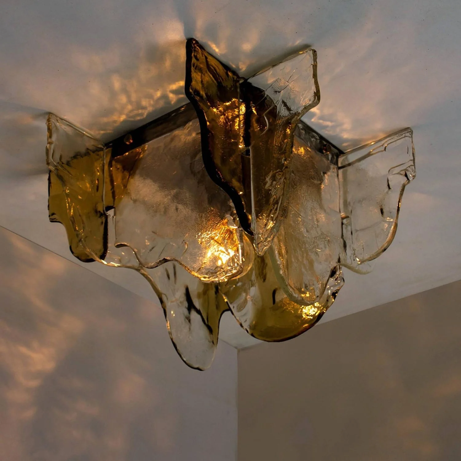 Carlo Modern Glass Ceiling Light - Image 2